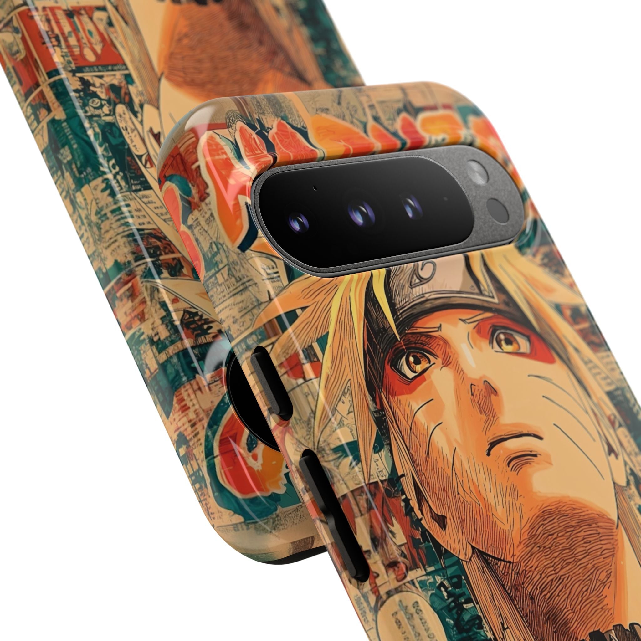 Anime Naruto Portrait Phone Case — Inspirational Shonen Graphic Phone Cover