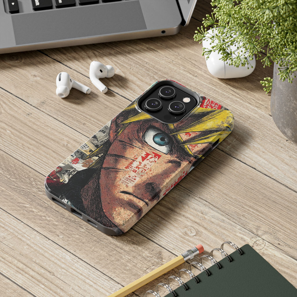 Anime Tough Phone Cases, Durable Phone Covers for Naruto Fans, Gift for Gamers, Stylish Tech Accessories, Anime Merchandise