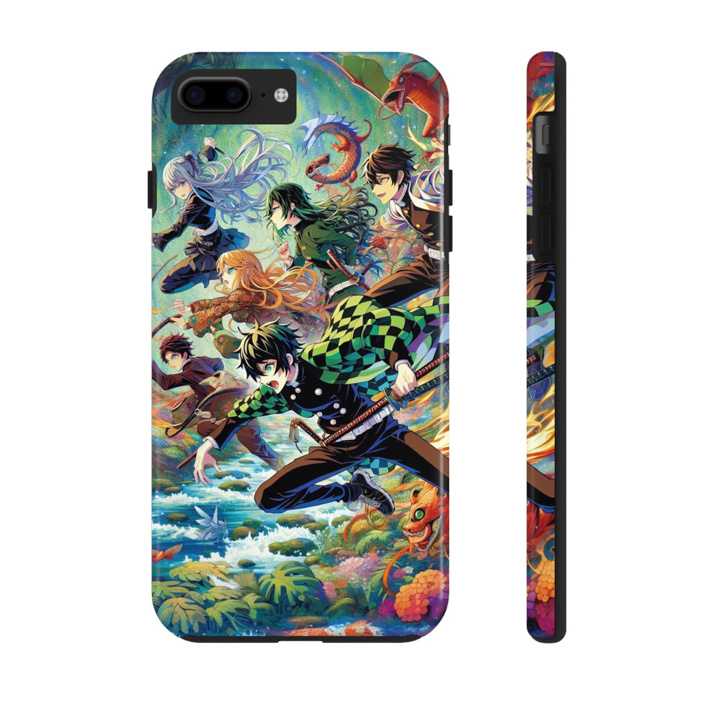 Vibrant Anime Tough Phone Cases, Protective Covers, Gifts for Fans, Geeky Accessories, Birthday or Holiday Presents