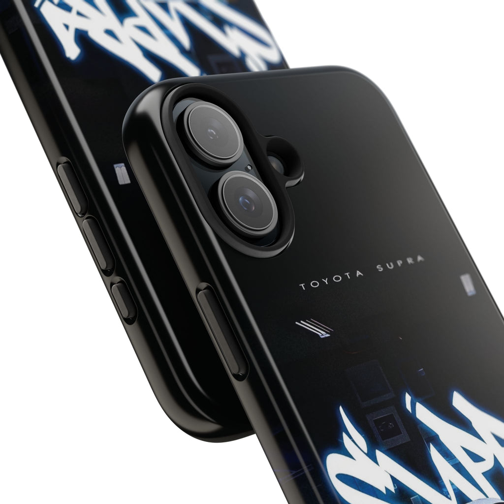 Toyota Supra Graffiti Phone Case - Tough & Stylish Protection for Car Enthusiasts