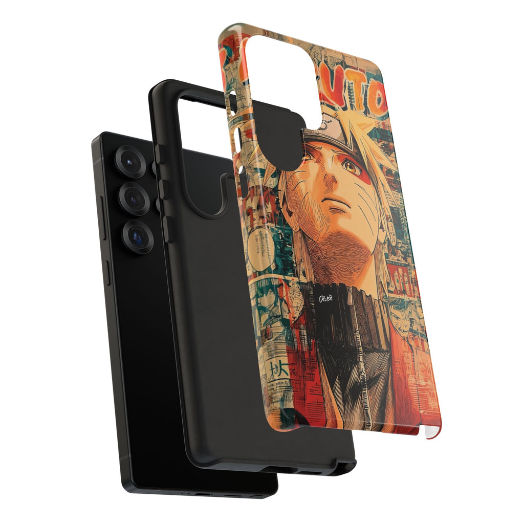 Anime Naruto Portrait Phone Case — Inspirational Shonen Graphic Phone Cover