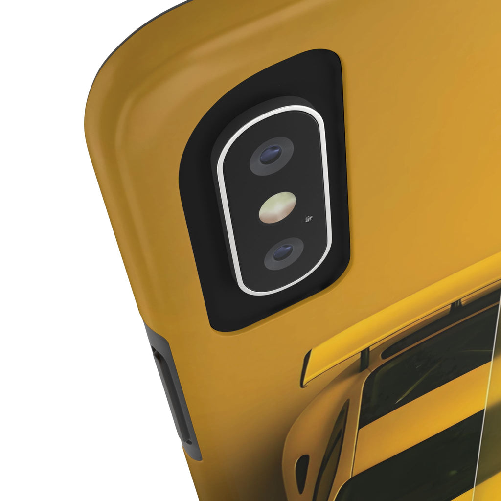 Stylish Car Lover's Phone Case, Durable Tough Phone Case, Gift for Car Enthusiasts, Porsche Design Case, Unique Auto Accessory