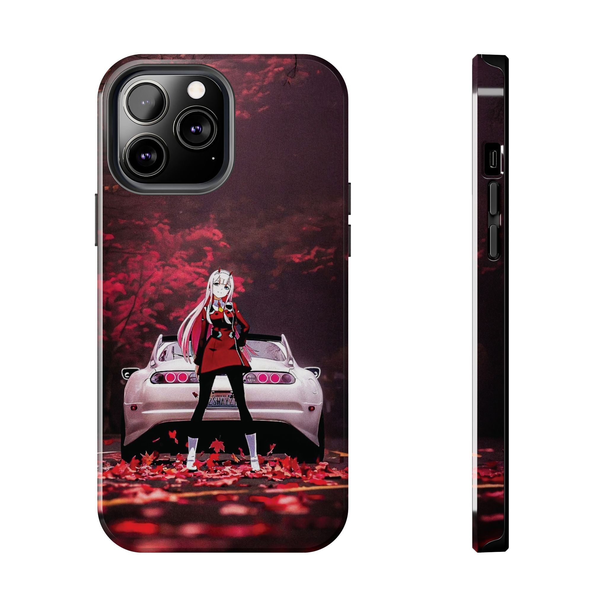 Anime-Inspired Tough Phone Case with Stylish Character Design