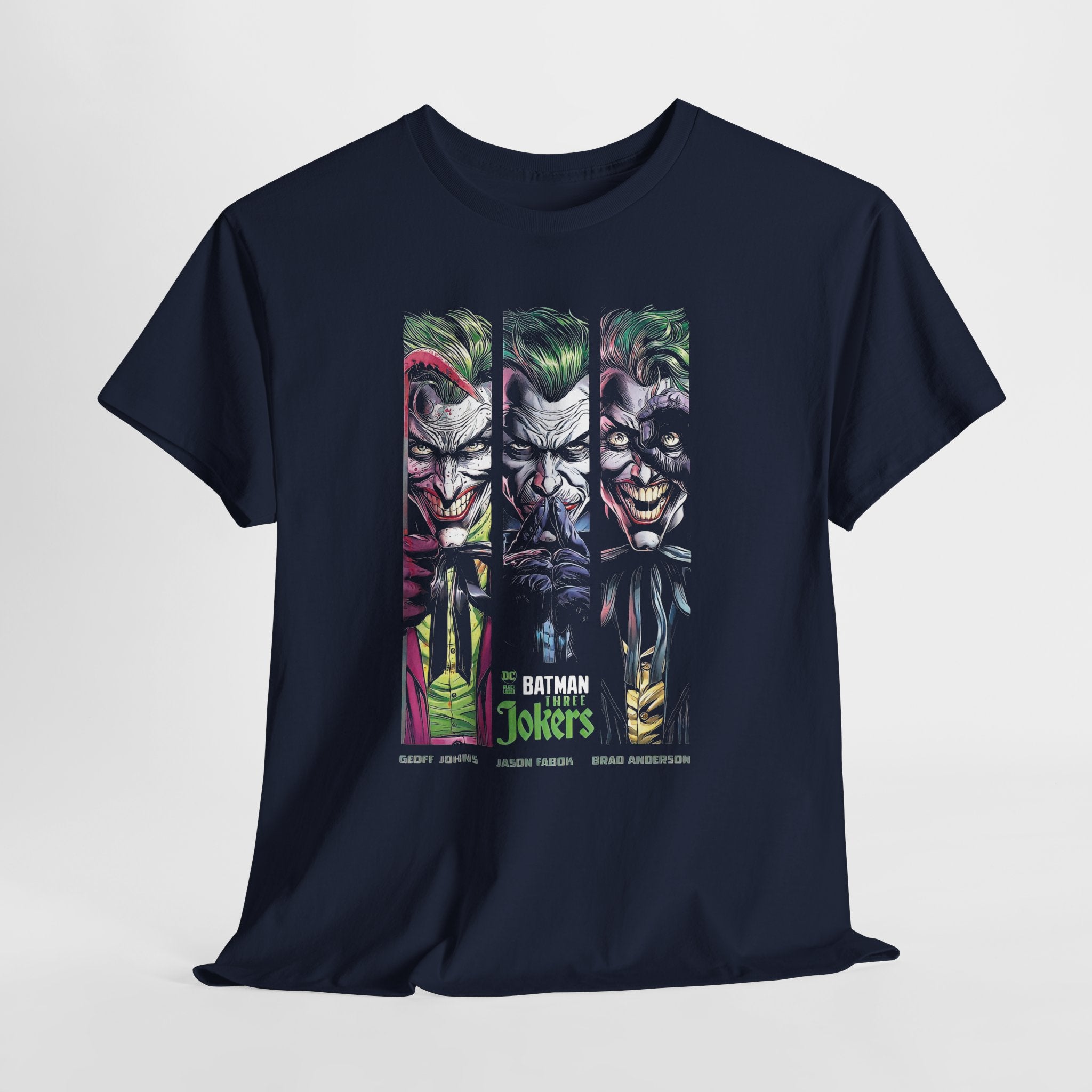 Joker & Batman Graphic Tee - Unisex Heavy Cotton T-Shirt