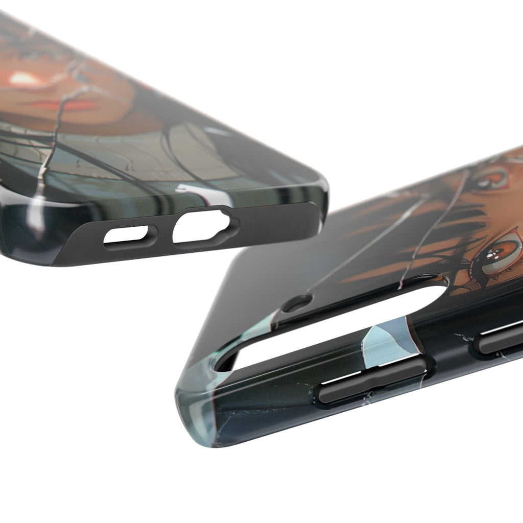 Anime-Inspired Tough Phone Cases, Durable Phone Cover, Unique Phone Protector, Gift for Anime Lovers, Aesthetic Cell Phone Case