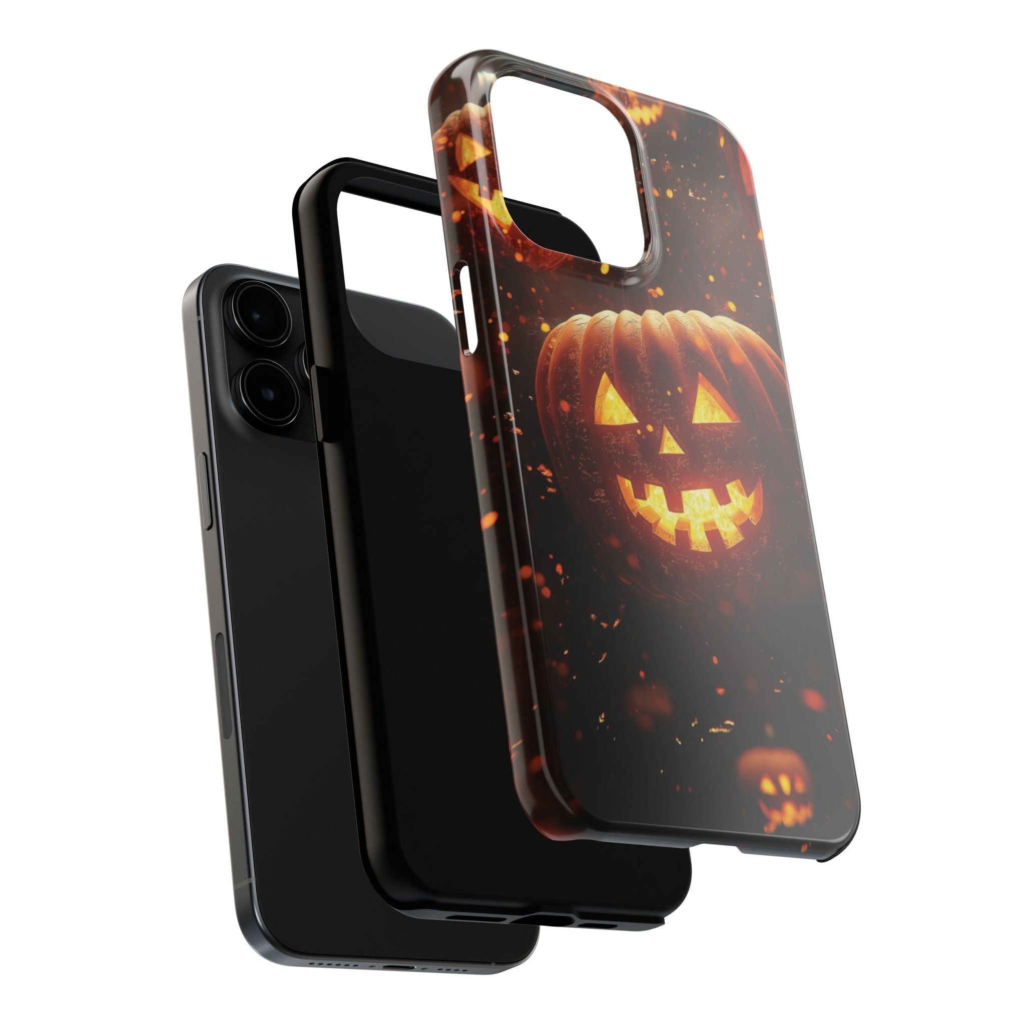 Halloween Pumpkin Tough Phone Cases, Spooky Mobile Covers, Fall Decor, Halloween Gift, Pumpkin Design, Halloween Accessories