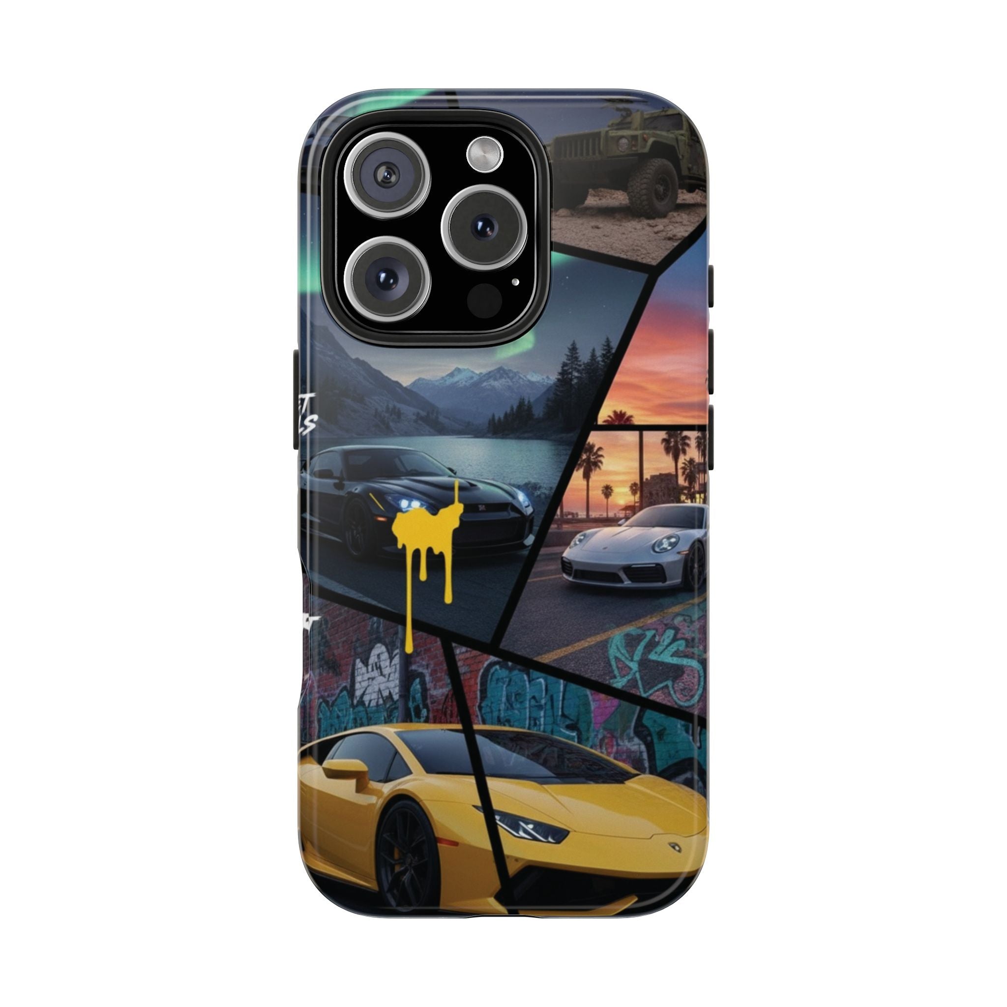 Vibrant Automotive Tough Phone Case – Perfect for Car Enthusiasts