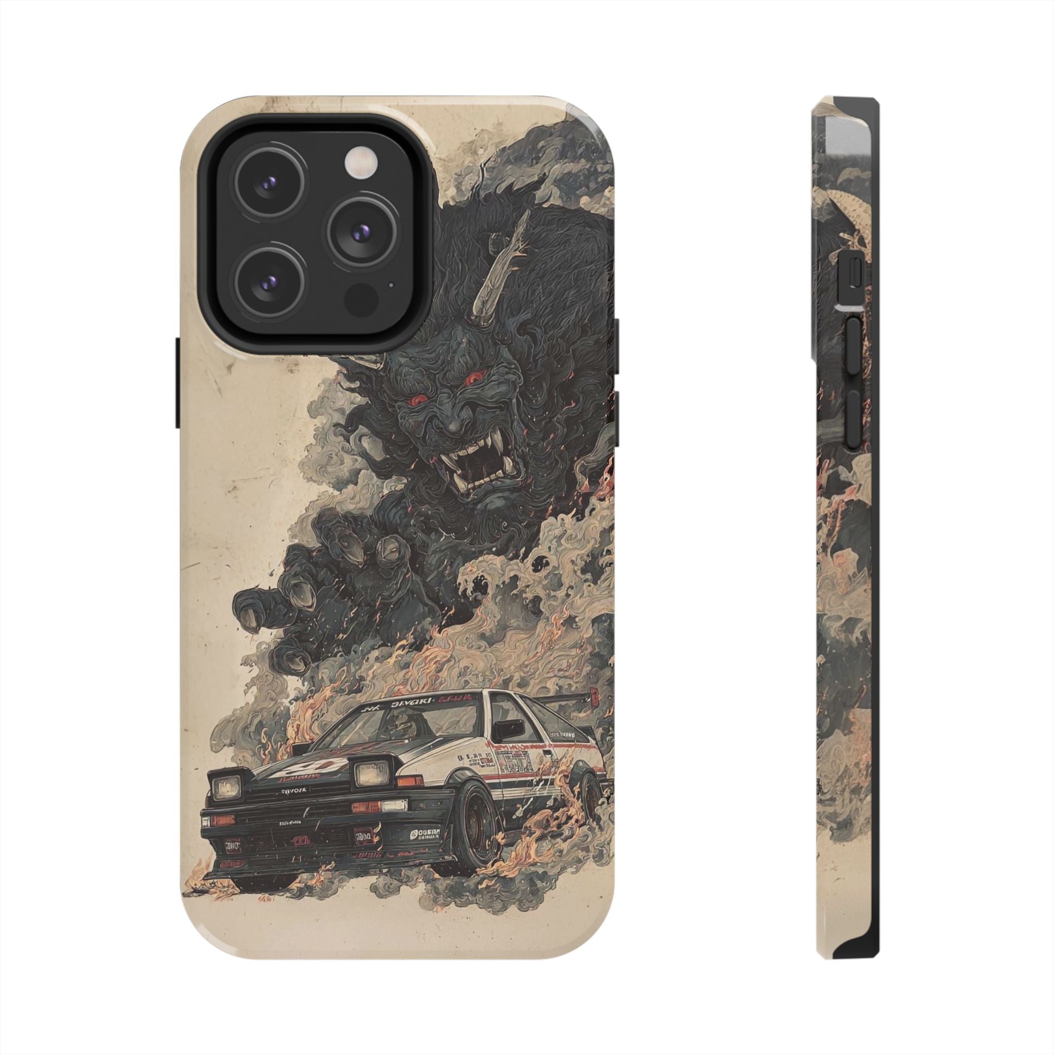 Demon Car Tough Phone Case - Unique Racing Protection