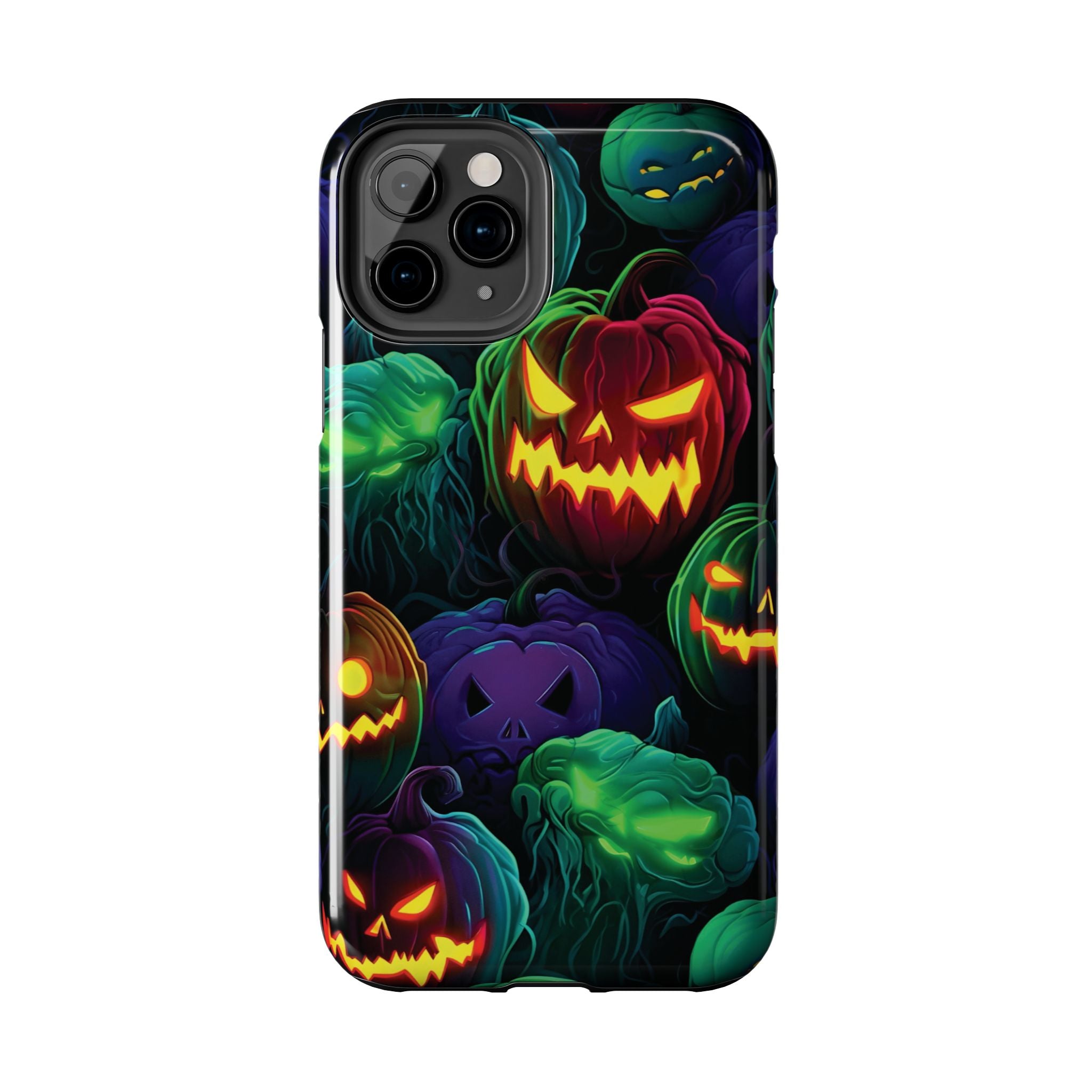 Halloween Pumpkin Phone Case, Spooky Fall Accessory, Tough Phone Cover, Halloween Gift, Pumpkin Decor