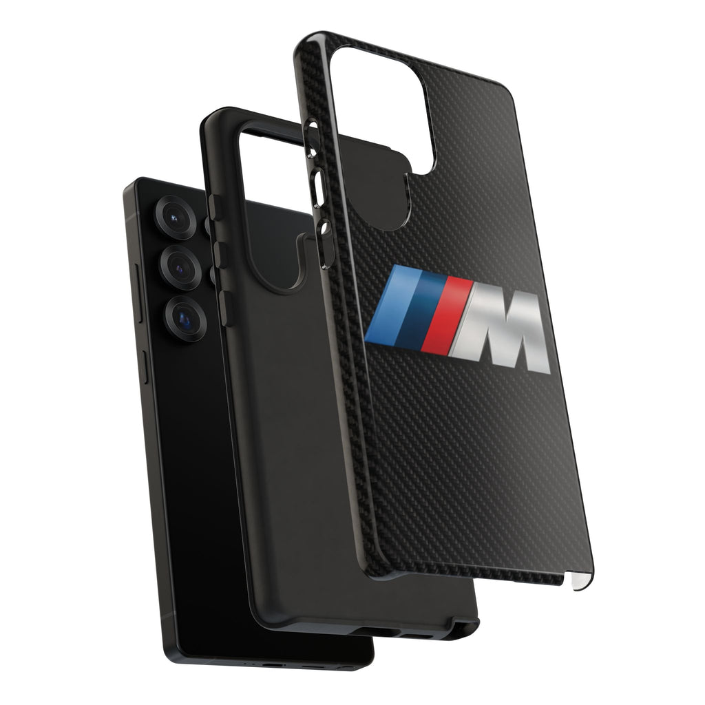 Carbon Fiber BMW M Logo Tough Phone Case
