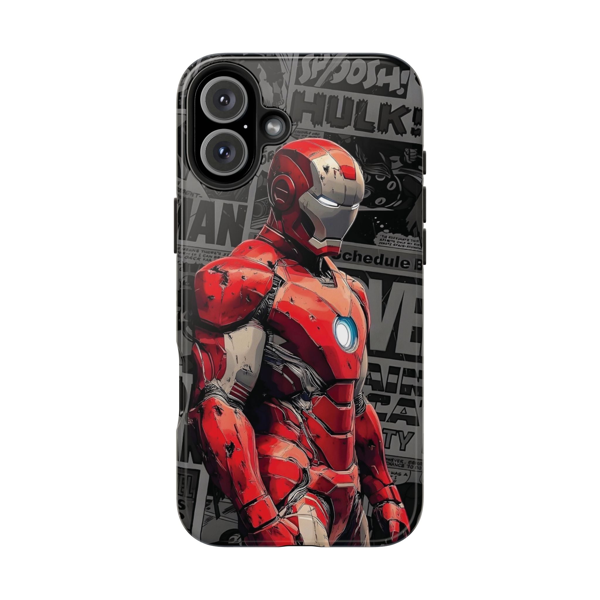 Iron Man Hero Tough Phone Cases - Durable, Stylish, Perfect for Marvel Fans, Geek Gifts, Comic Book Lovers, Unique Accessories