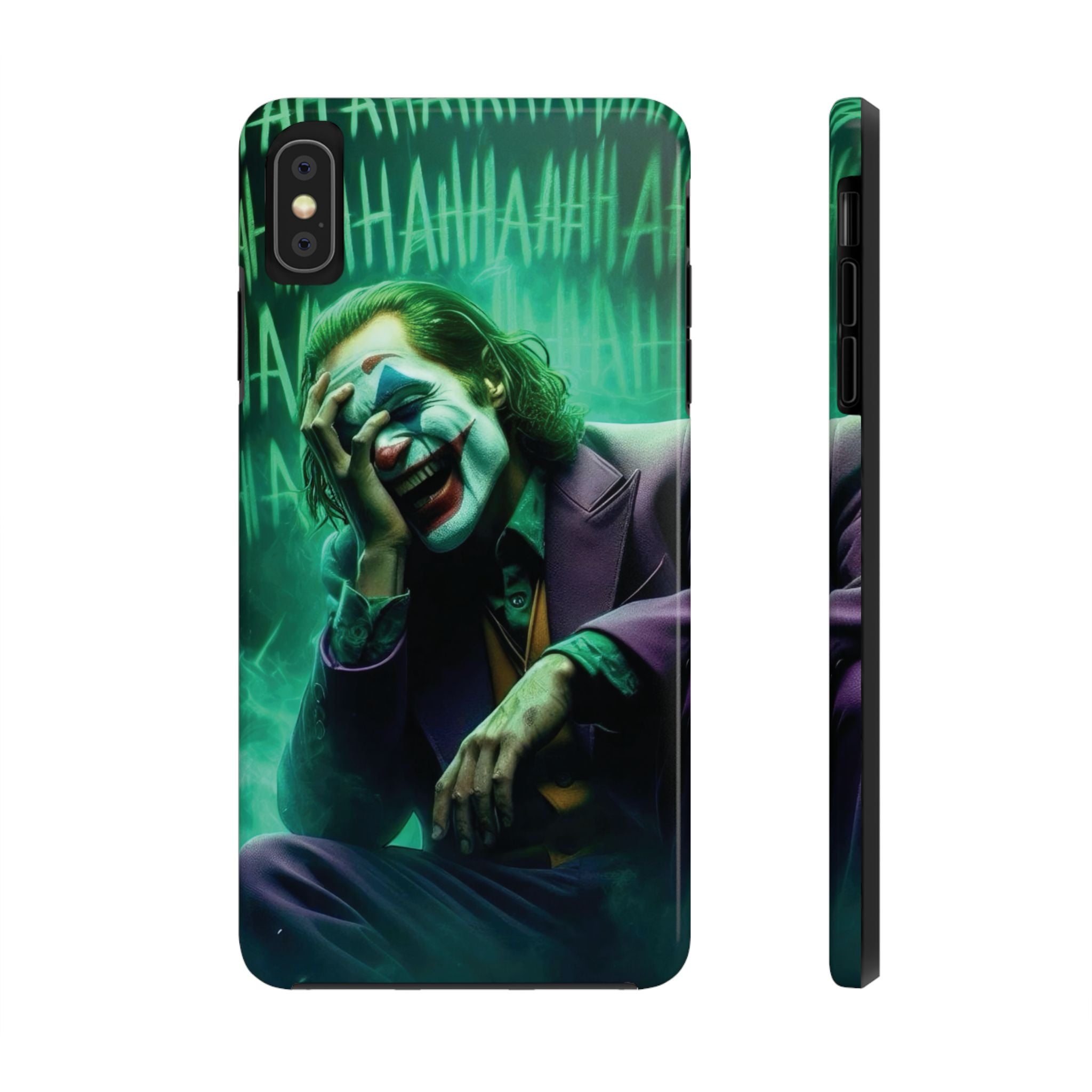 Joker Phone Cases, Tough Phone Cover, Customizable Phone Accessory, Unique Gift for Fans, Pop Culture Merchandise