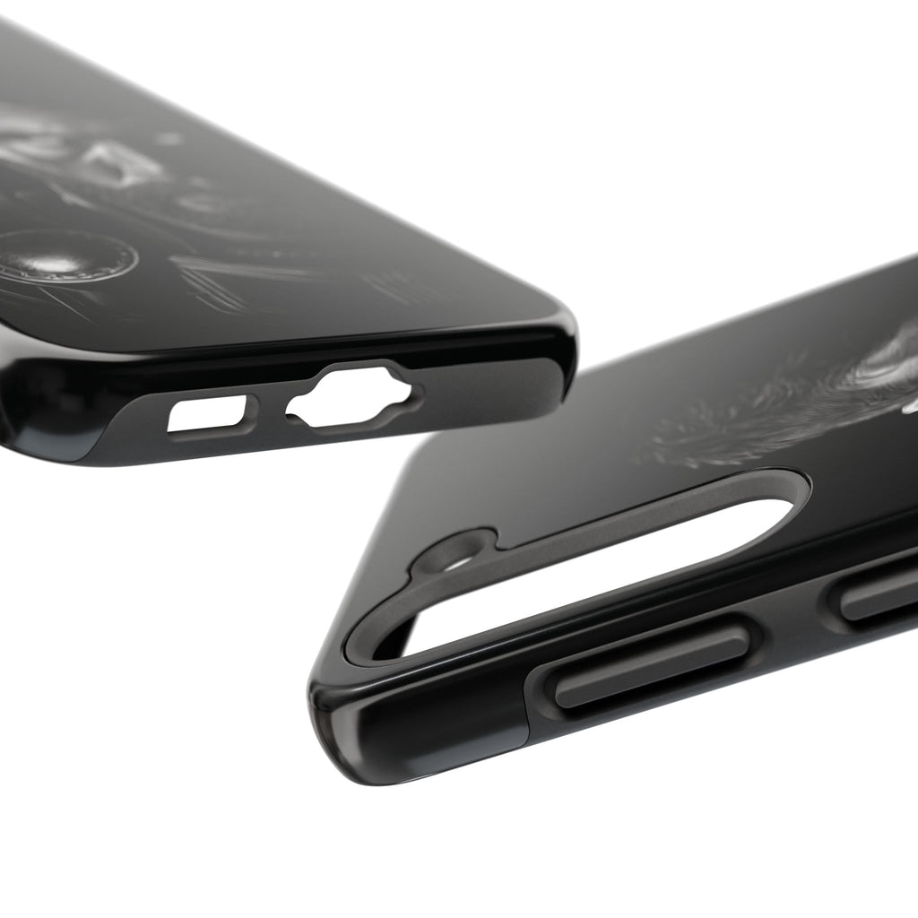 Tough Phone Cases featuring Warrior Design, Rugged Protector, Gift for Adventurers, Customizable Case, Durable Phone Cover