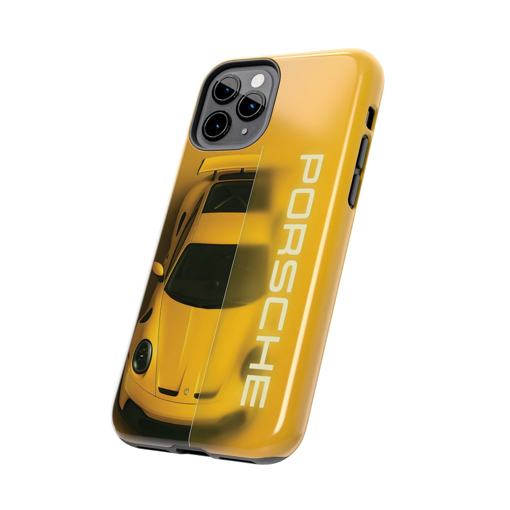 Stylish Car Lover's Phone Case, Durable Tough Phone Case, Gift for Car Enthusiasts, Porsche Design Case, Unique Auto Accessory