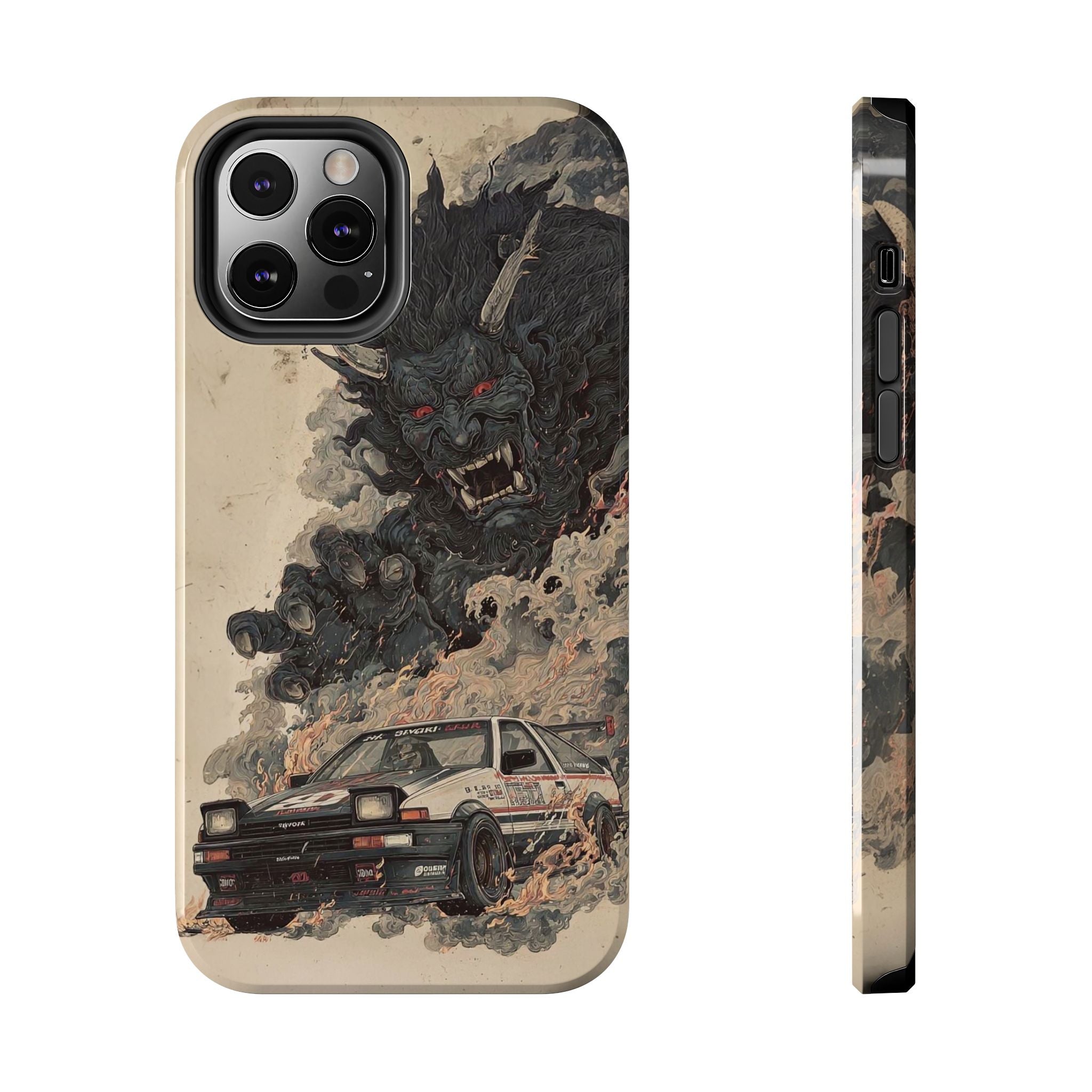 Demon Car Tough Phone Case - Unique Racing Protection