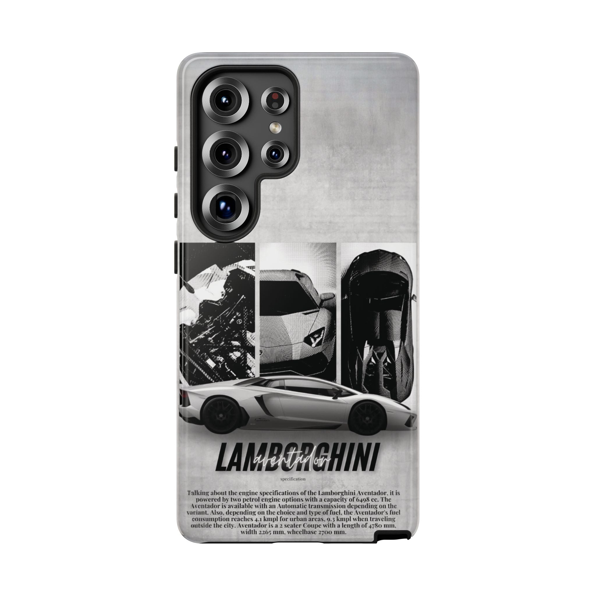 Lamborghini Collage Tough Phone Case