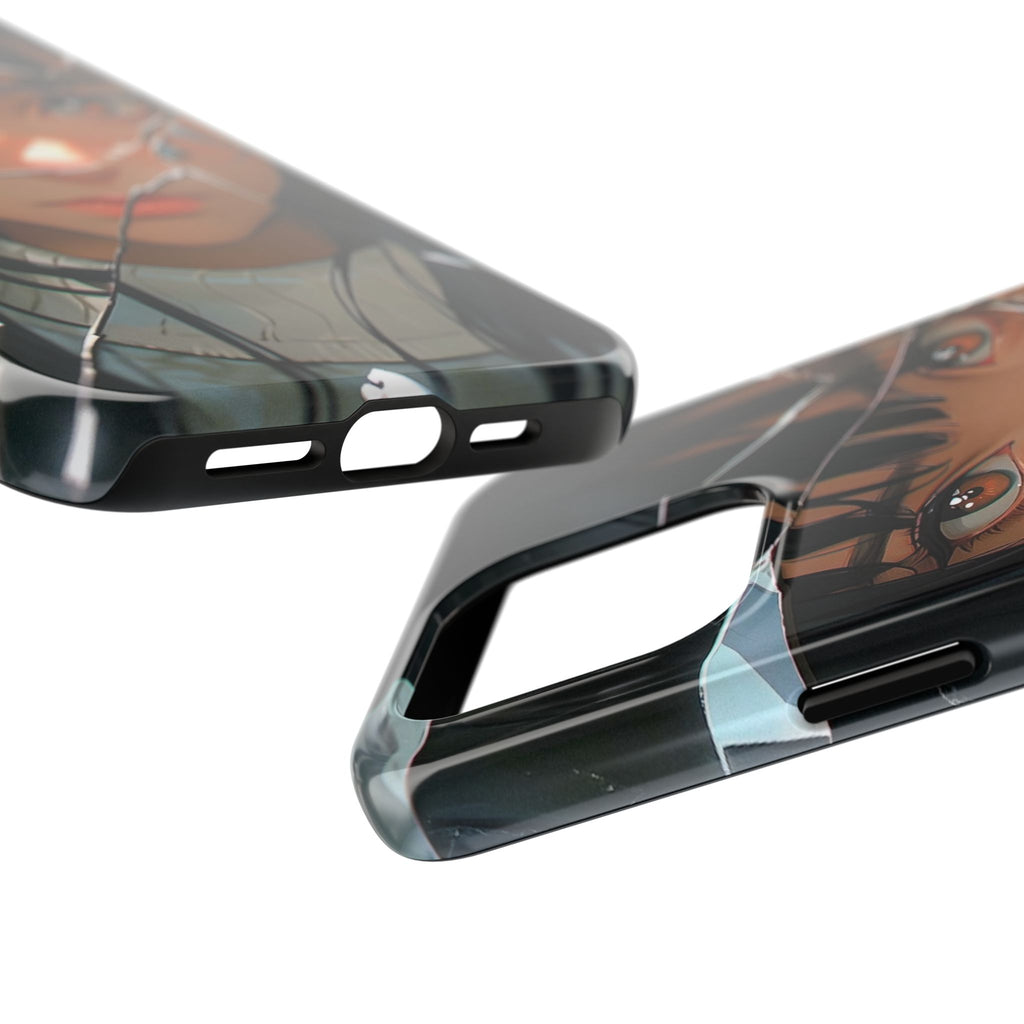 Anime-Inspired Tough Phone Cases, Durable Phone Cover, Unique Phone Protector, Gift for Anime Lovers, Aesthetic Cell Phone Case