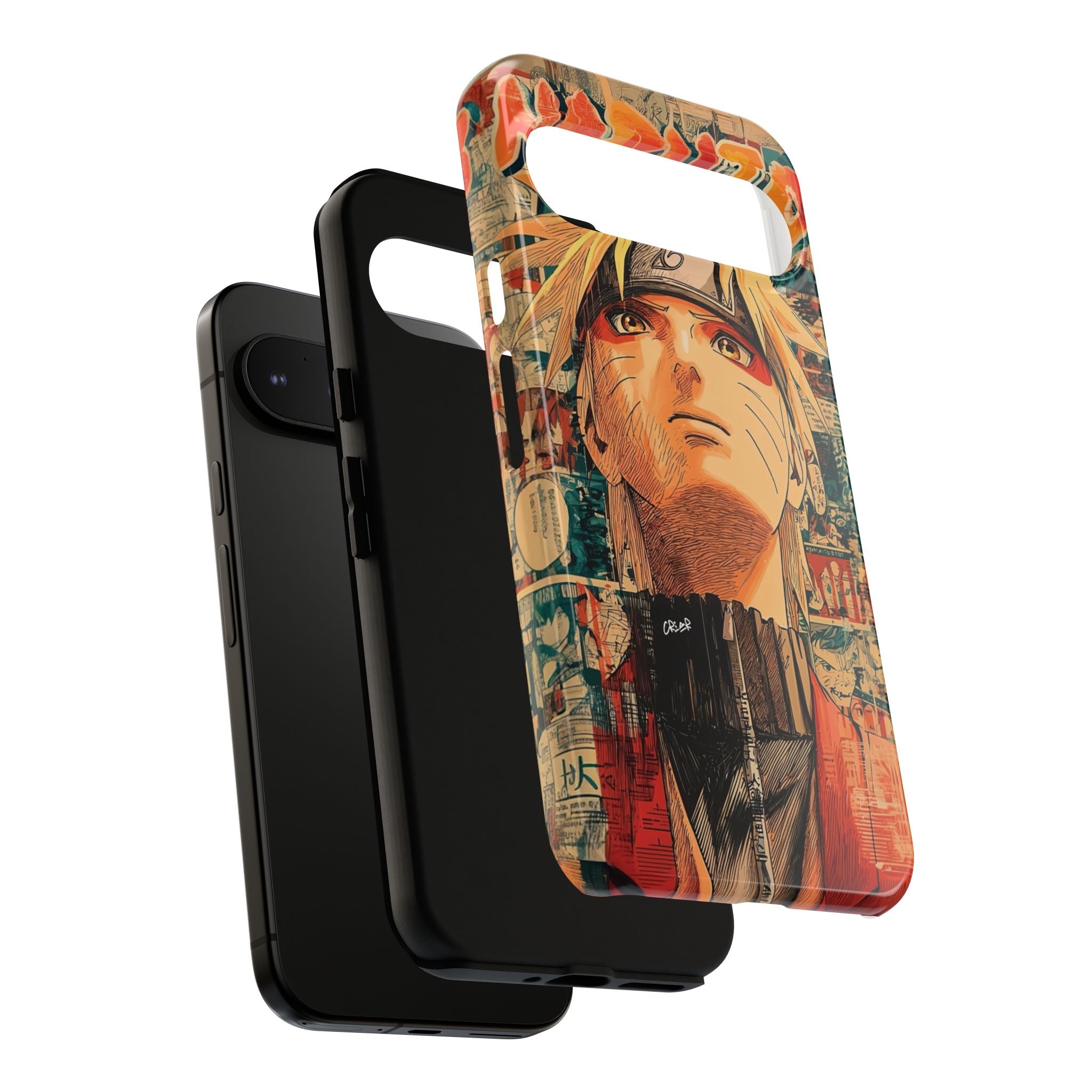 Anime Naruto Portrait Phone Case — Inspirational Shonen Graphic Phone Cover