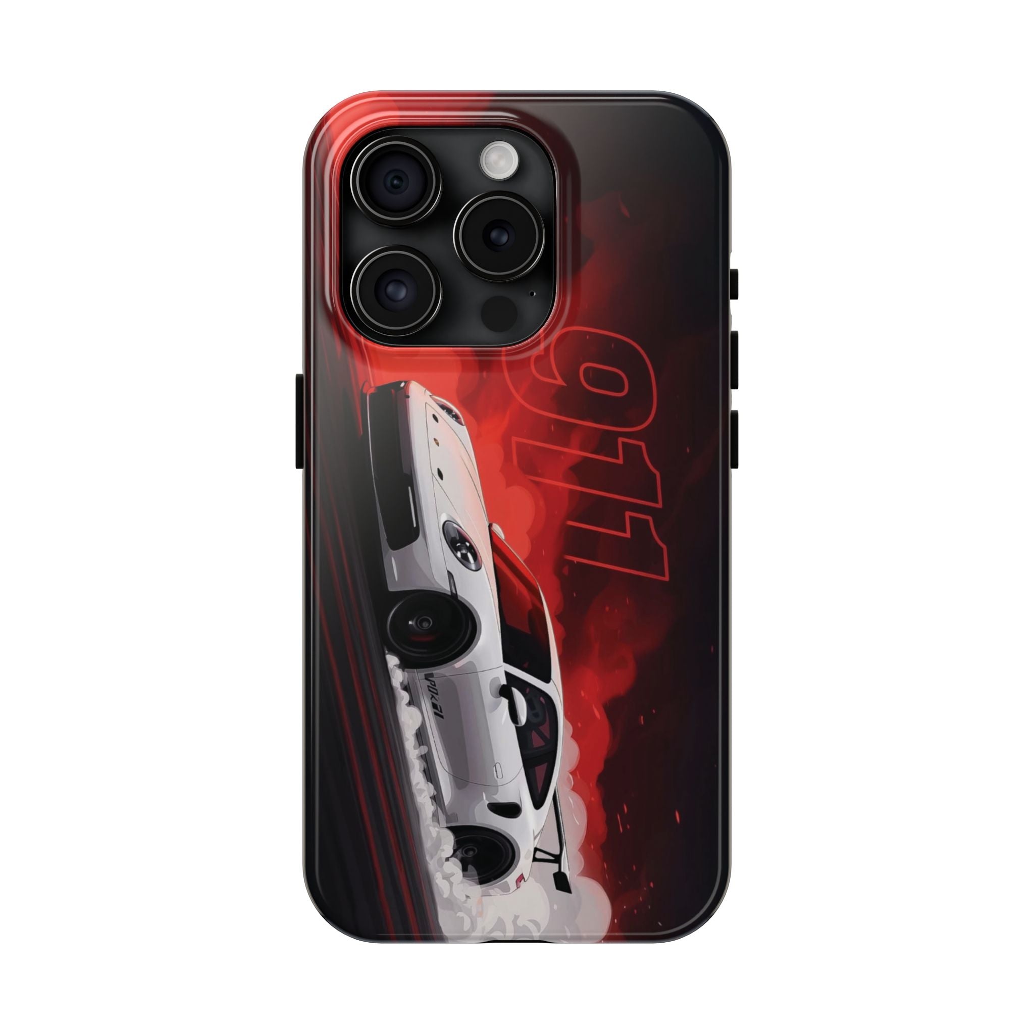 Racing-Inspired Porsche Tough Phone Case with 911 Design