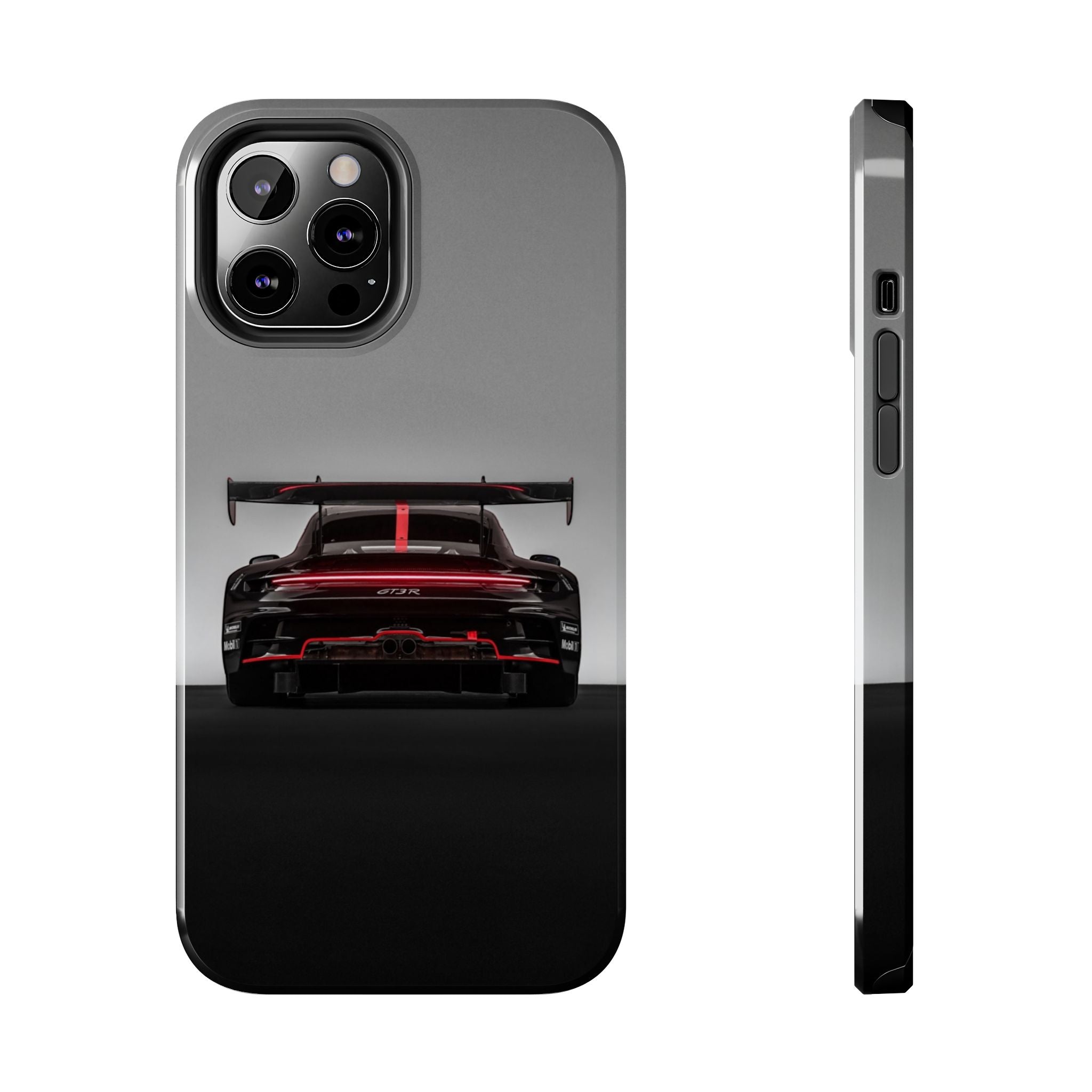 Racing-Inspired Tough Phone Case for Car Enthusiasts