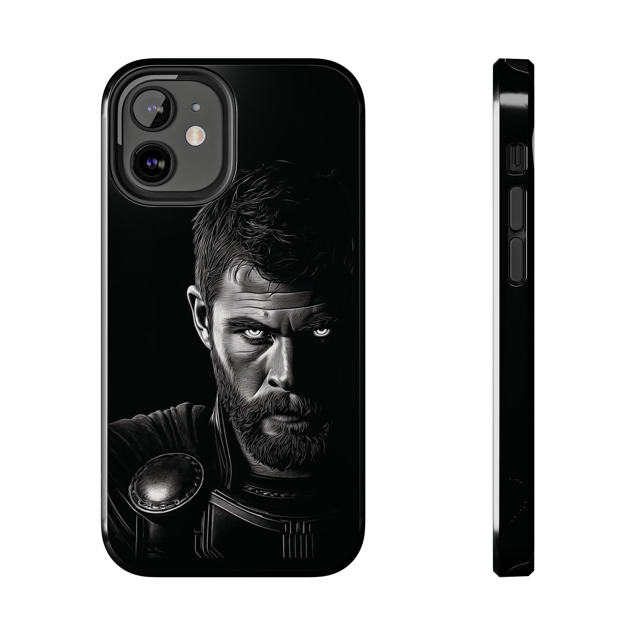 Tough Phone Cases featuring Warrior Design, Rugged Protector, Gift for Adventurers, Customizable Case, Durable Phone Cover