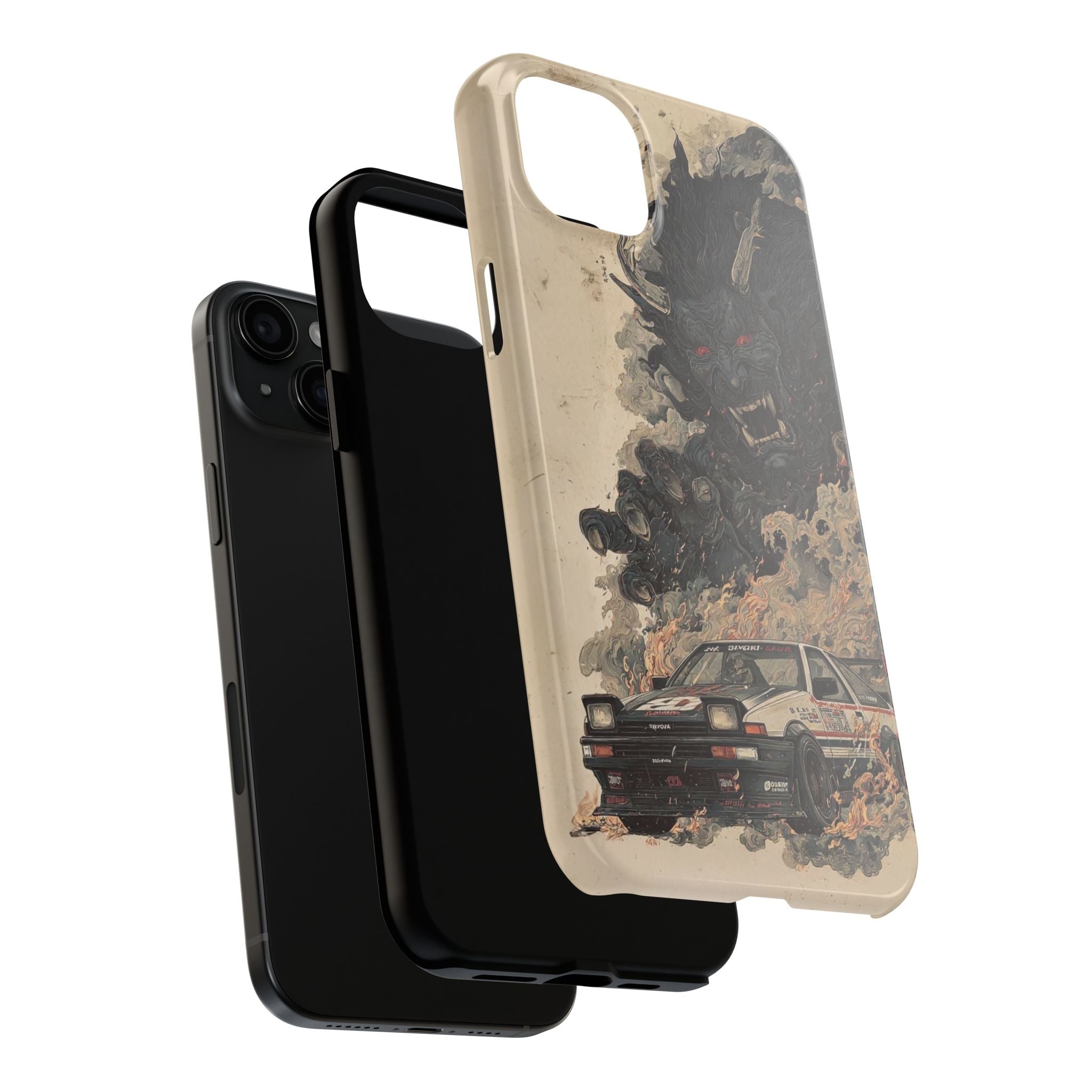 Demon Car Tough Phone Case - Unique Racing Protection
