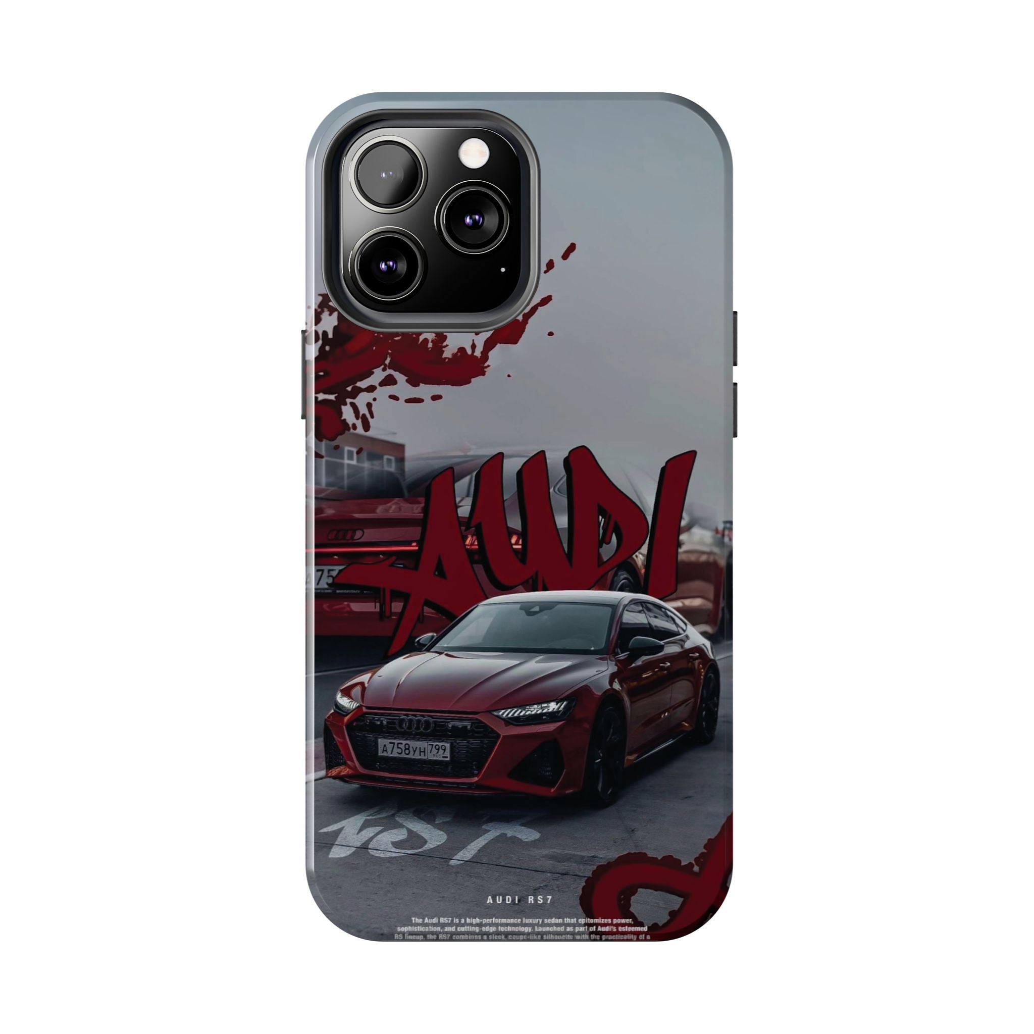 Audi-Inspired Tough Phone Case for Car Enthusiasts