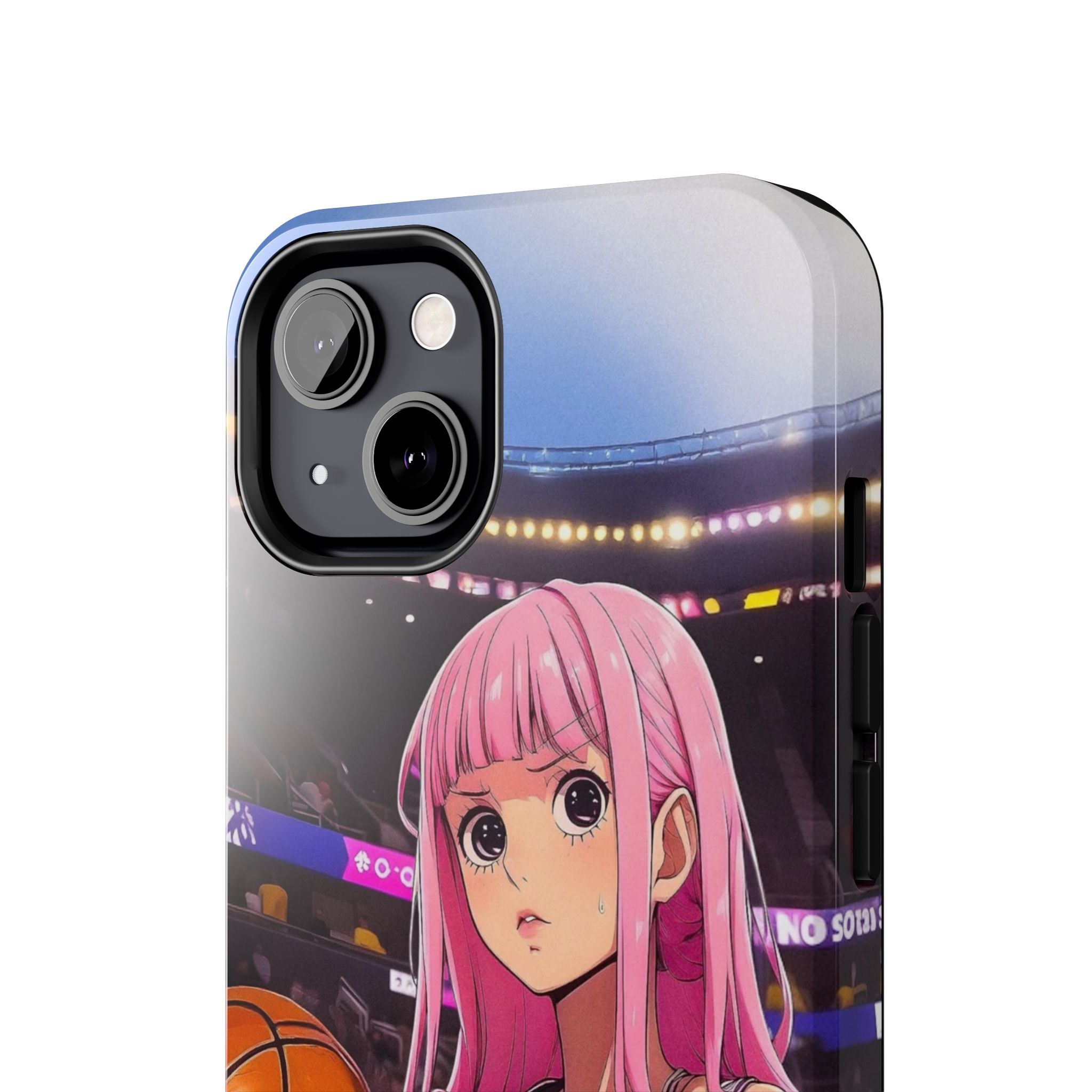 Sporty Anime Phone Cases - Tough Protection, Unique Basketball Design, Gift for Fans, Durable Soft Case, Perfect for Sports Lovers