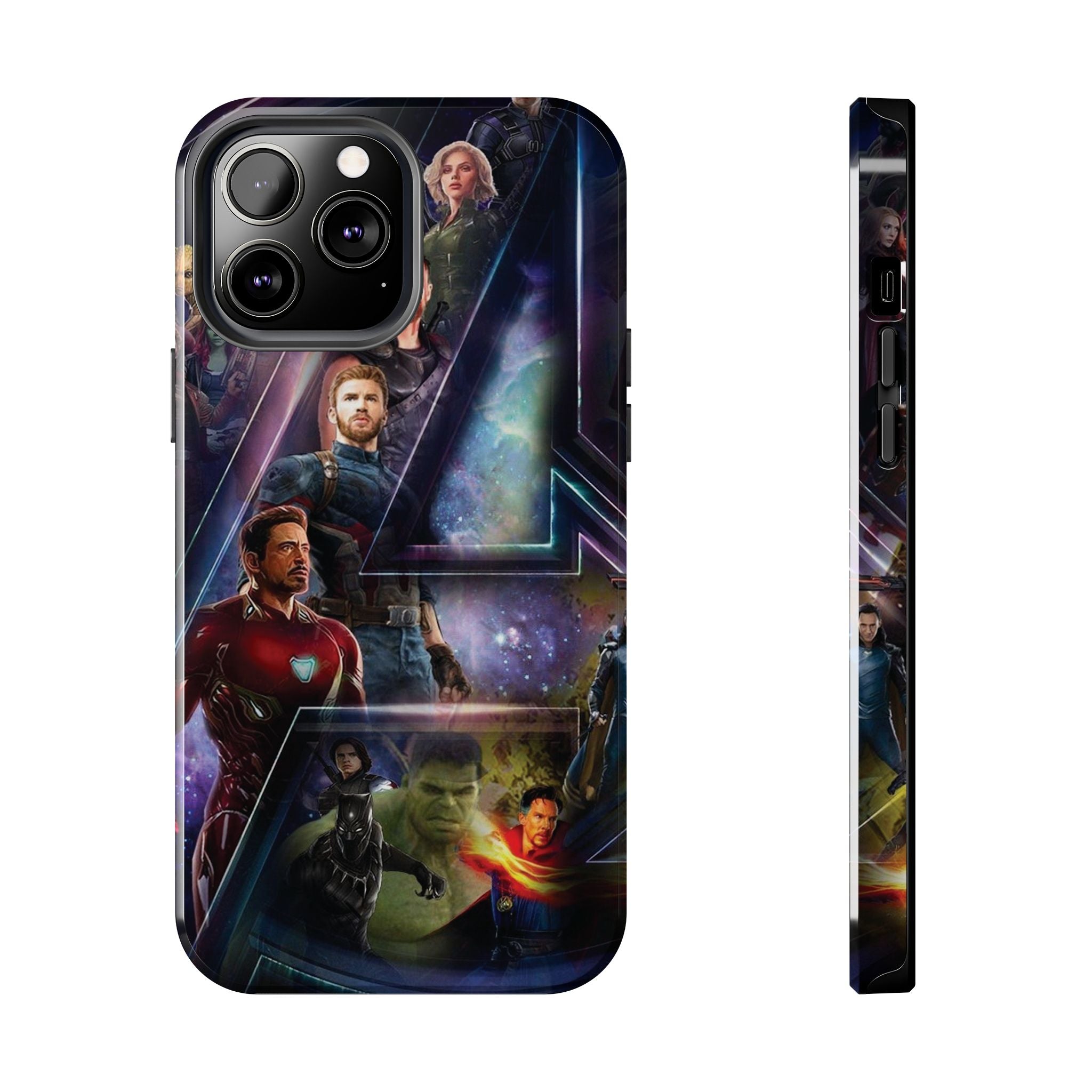 Marvel Avengers Tough Phone Cases | Durable Phone Cover, Superhero Gifts, Geek Accessories, Unique Phone Cases, Avengers Merchandise