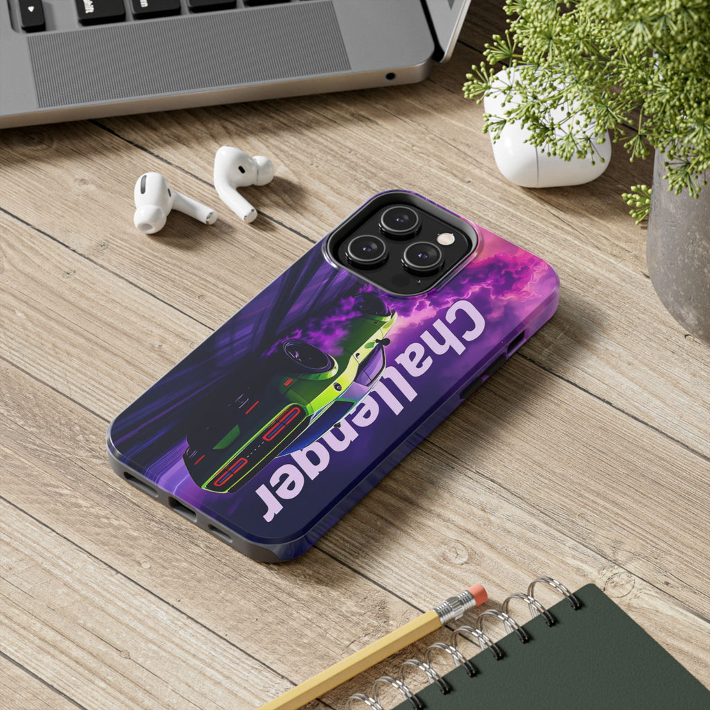 Challenger Car Tough Phone Case - Durable Protection for Car Enthusiasts