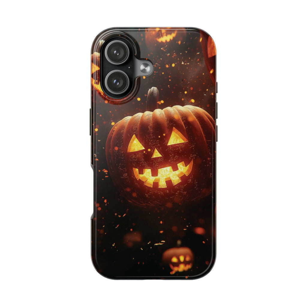 Halloween Pumpkin Tough Phone Cases, Spooky Mobile Covers, Fall Decor, Halloween Gift, Pumpkin Design, Halloween Accessories