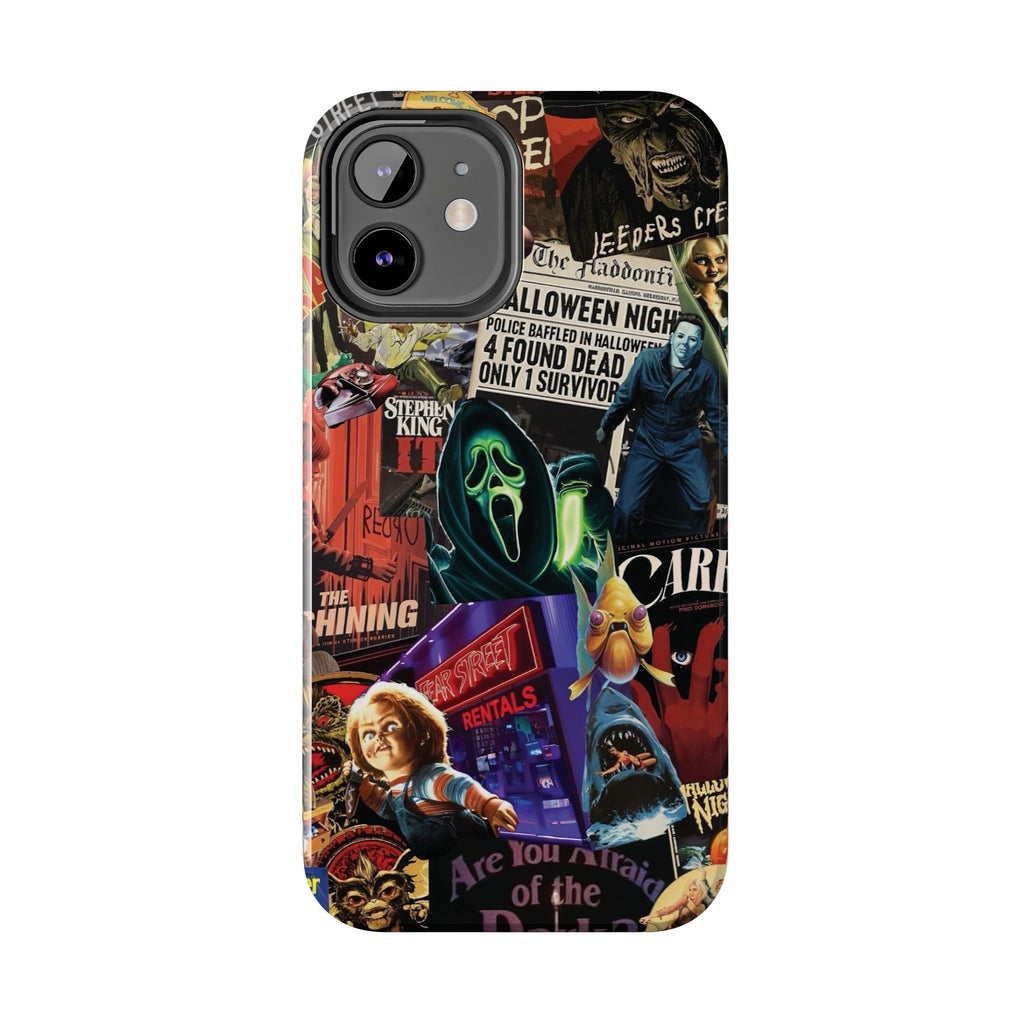 Spooky Horror Movie Phone Case | Tough Phone Cases for Horror Lovers, Halloween Gifts, Unique Accessories, Movie Night Essentials, [...]