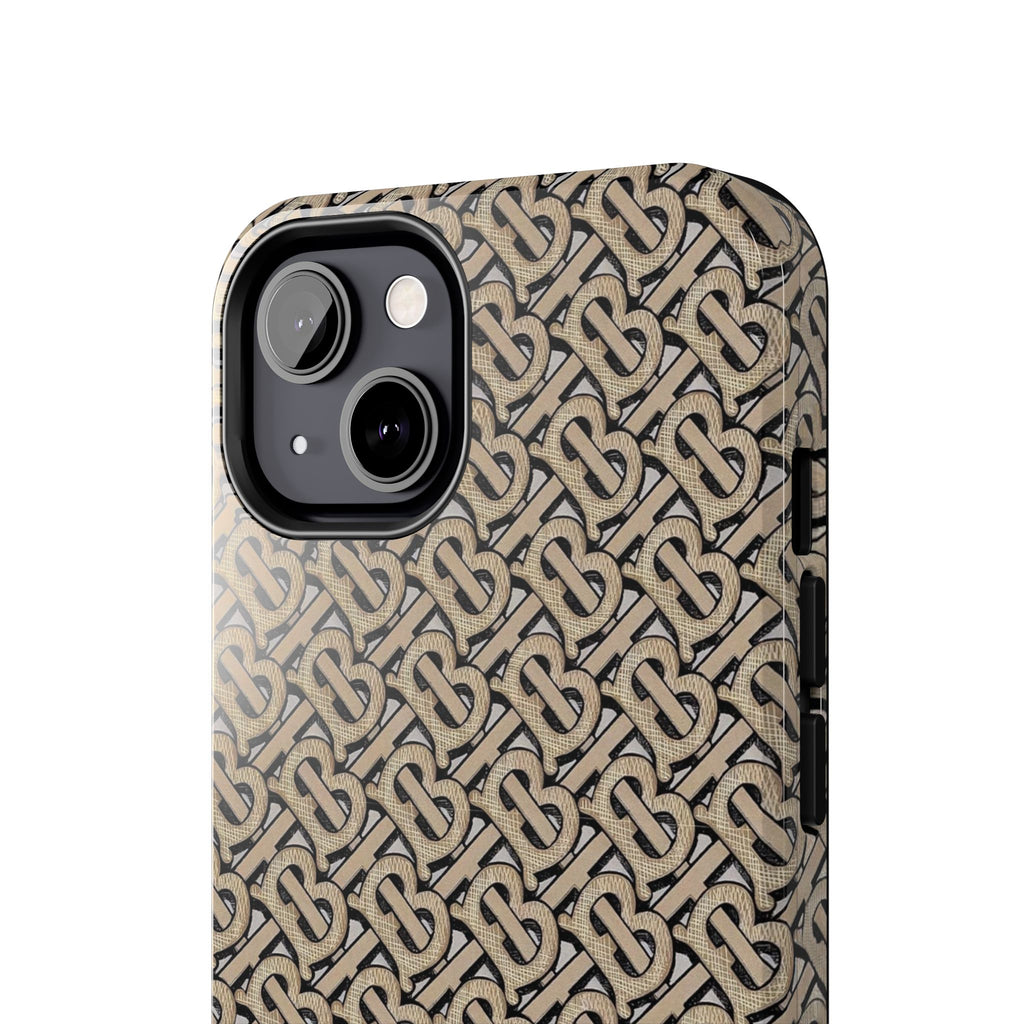 Elegant Interwoven Pattern Tough Phone Cases, Stylish Phone Covers, Durable Cases for Everyday Adventures, Gift for Phone Lovers