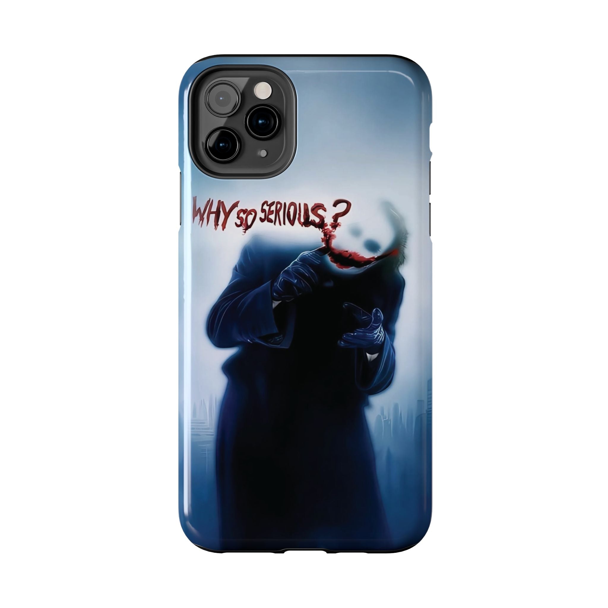 Tough Phone Cases, Dark Humor Phone Cover, Joker Inspired Case, Gifts for Movie Fans, Unique Phone Protector, Cool Accessories