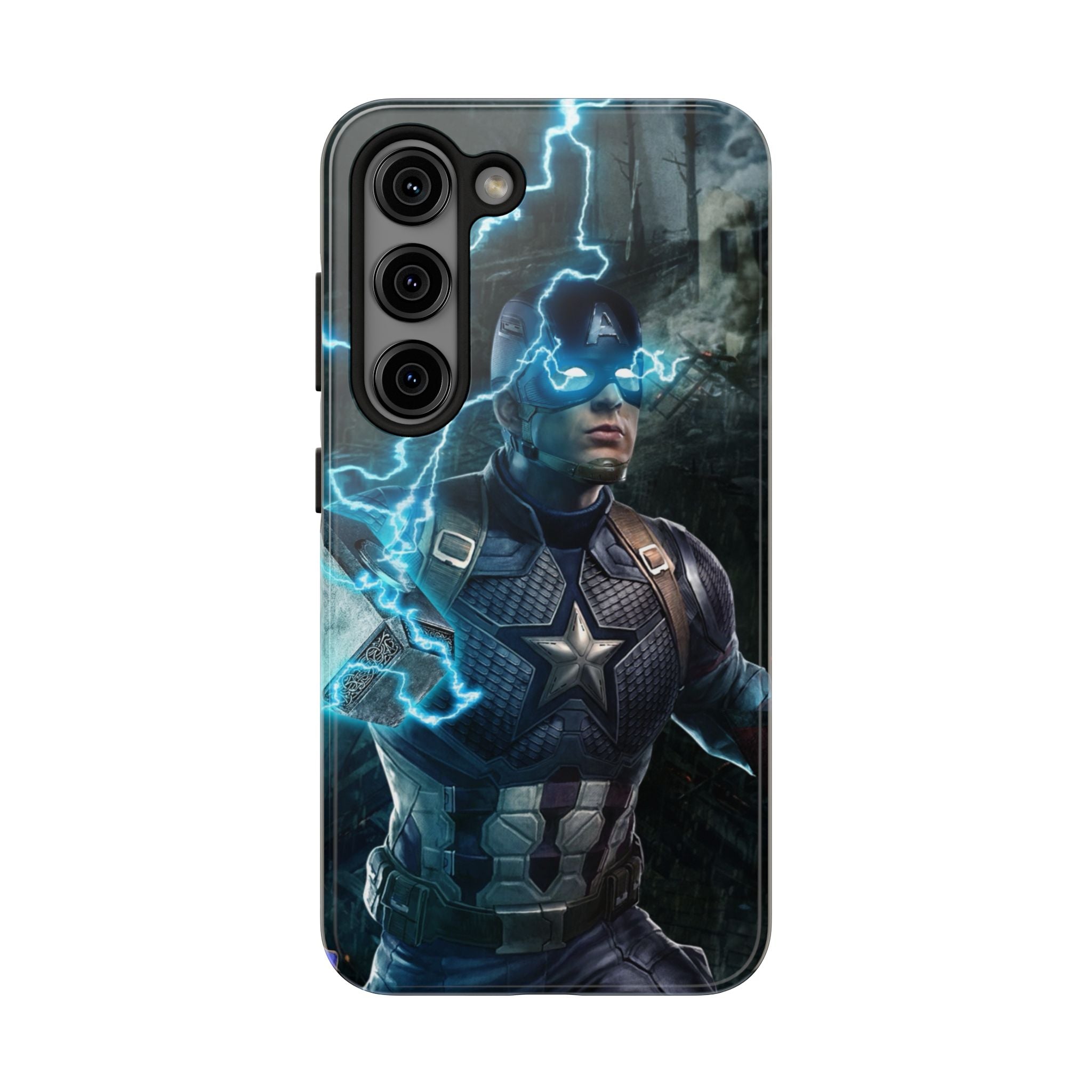 Captain America Superhero Tough Phone Cases, Hero Phone Cover, Gift for Gamers, Superhero Accessory, Durable Phone Case for Every Occasion