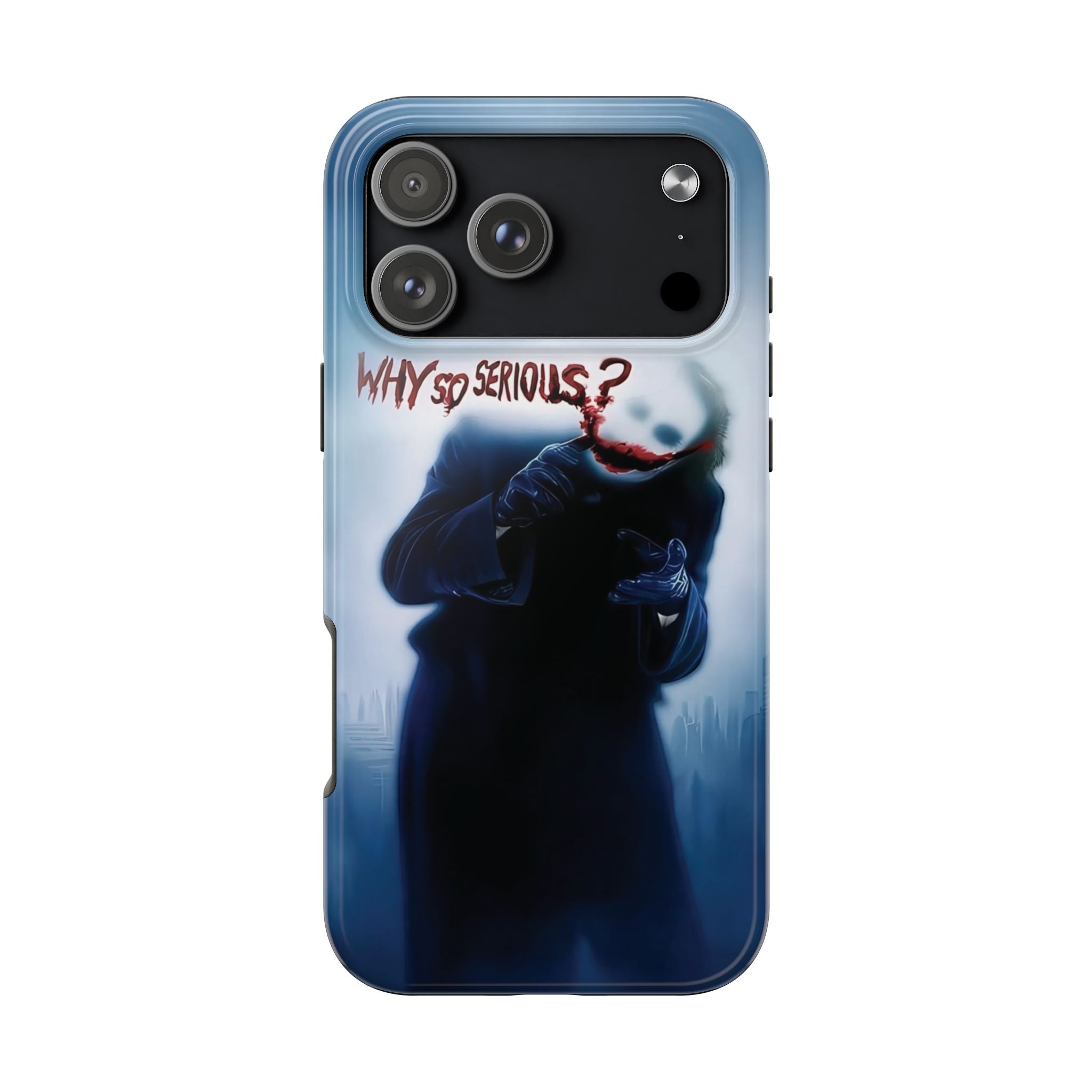 Tough Phone Cases, Dark Humor Phone Cover, Joker Inspired Case, Gifts for Movie Fans, Unique Phone Protector, Cool Accessories