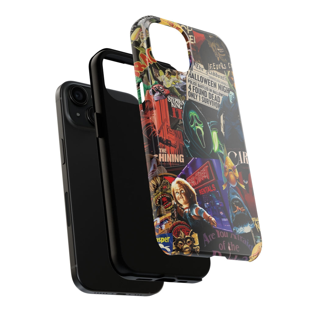 Spooky Horror Movie Phone Case | Tough Phone Cases for Horror Lovers, Halloween Gifts, Unique Accessories, Movie Night Essentials, [...]