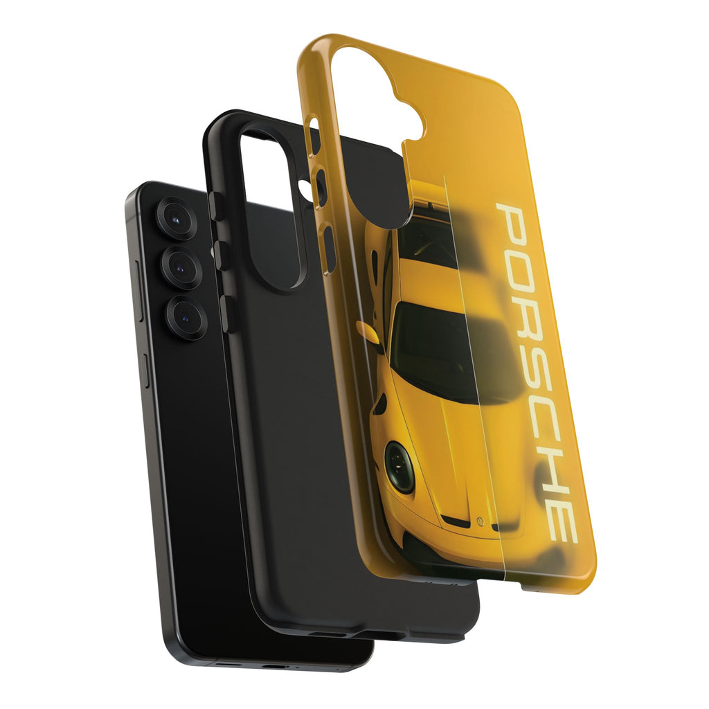 Stylish Car Lover's Phone Case, Durable Tough Phone Case, Gift for Car Enthusiasts, Porsche Design Case, Unique Auto Accessory