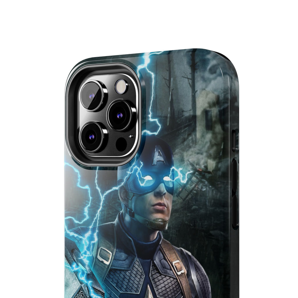 Captain America Superhero Tough Phone Cases, Hero Phone Cover, Gift for Gamers, Superhero Accessory, Durable Phone Case for Every Occasion