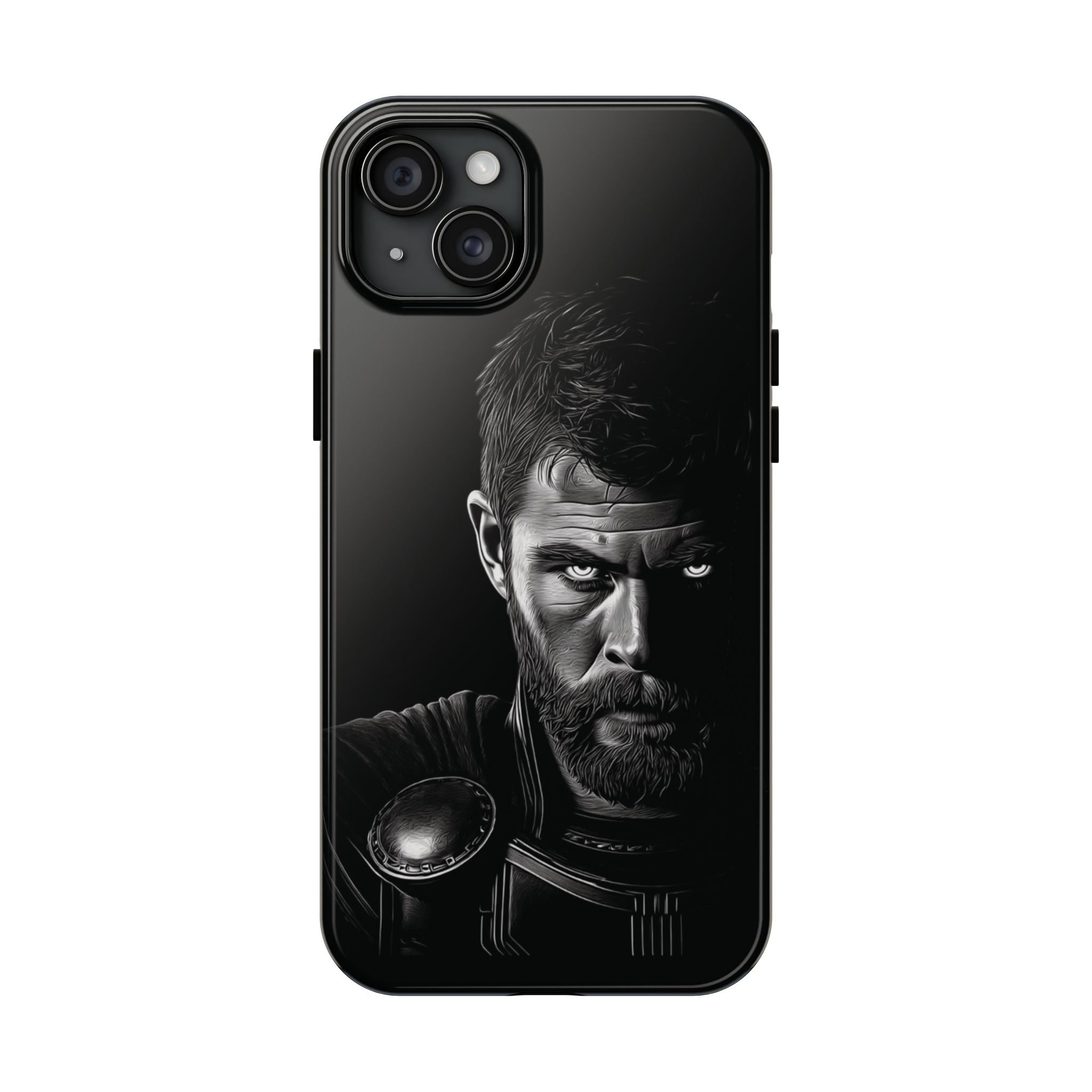 Tough Phone Cases featuring Warrior Design, Rugged Protector, Gift for Adventurers, Customizable Case, Durable Phone Cover