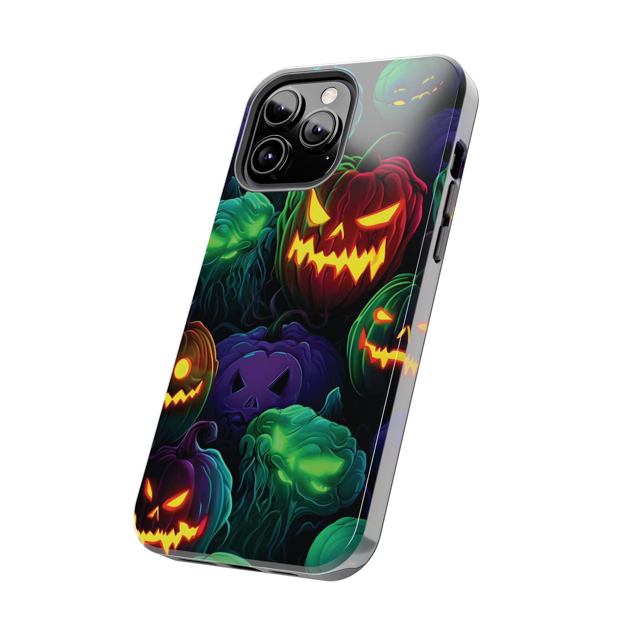 Halloween Pumpkin Phone Case, Spooky Fall Accessory, Tough Phone Cover, Halloween Gift, Pumpkin Decor