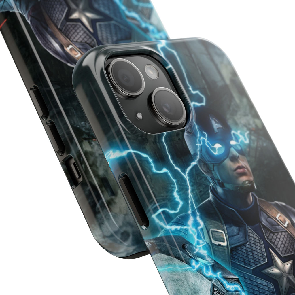 Captain America Superhero Tough Phone Cases, Hero Phone Cover, Gift for Gamers, Superhero Accessory, Durable Phone Case for Every Occasion