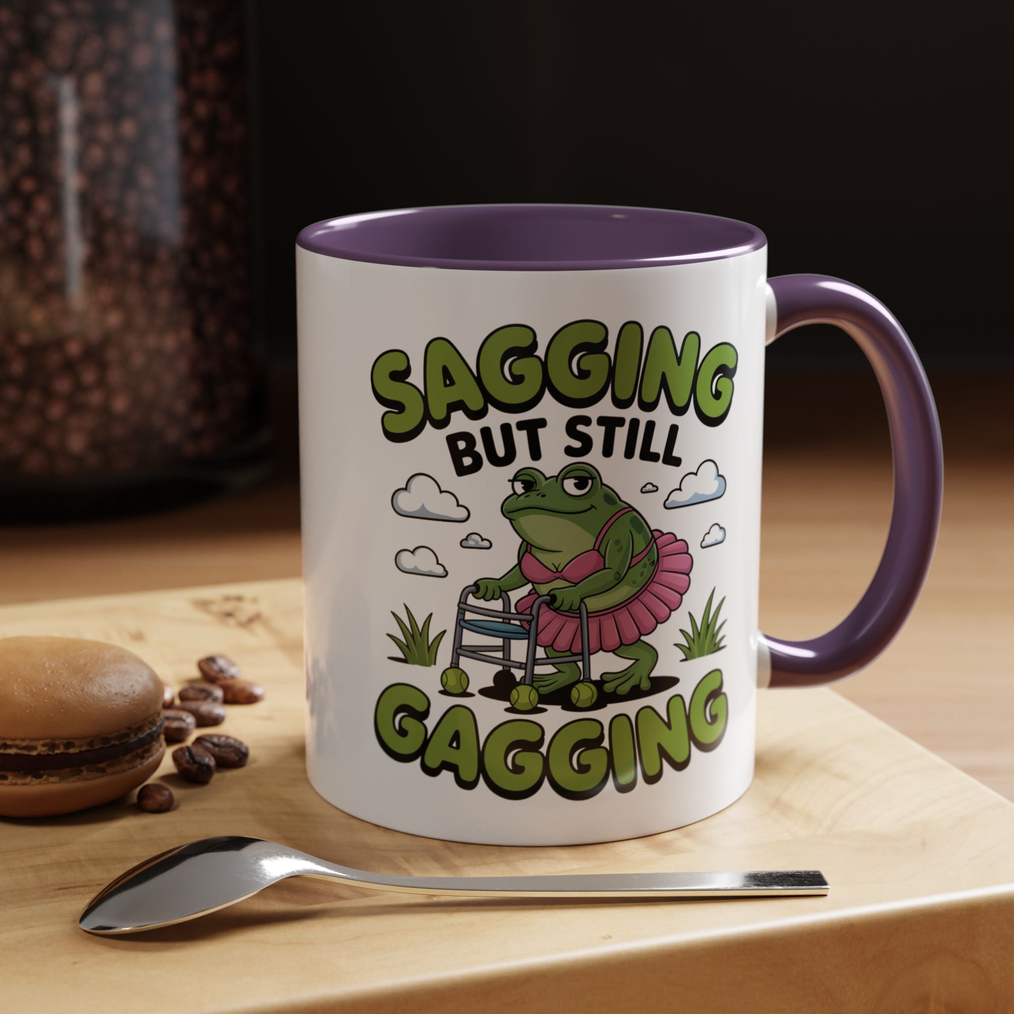 Humorous Frog Coffee Mug - Perfect for Gag Gifts, Office Humor, Birthday Treats, Coffee Lovers, Quirky Kitchen Decor