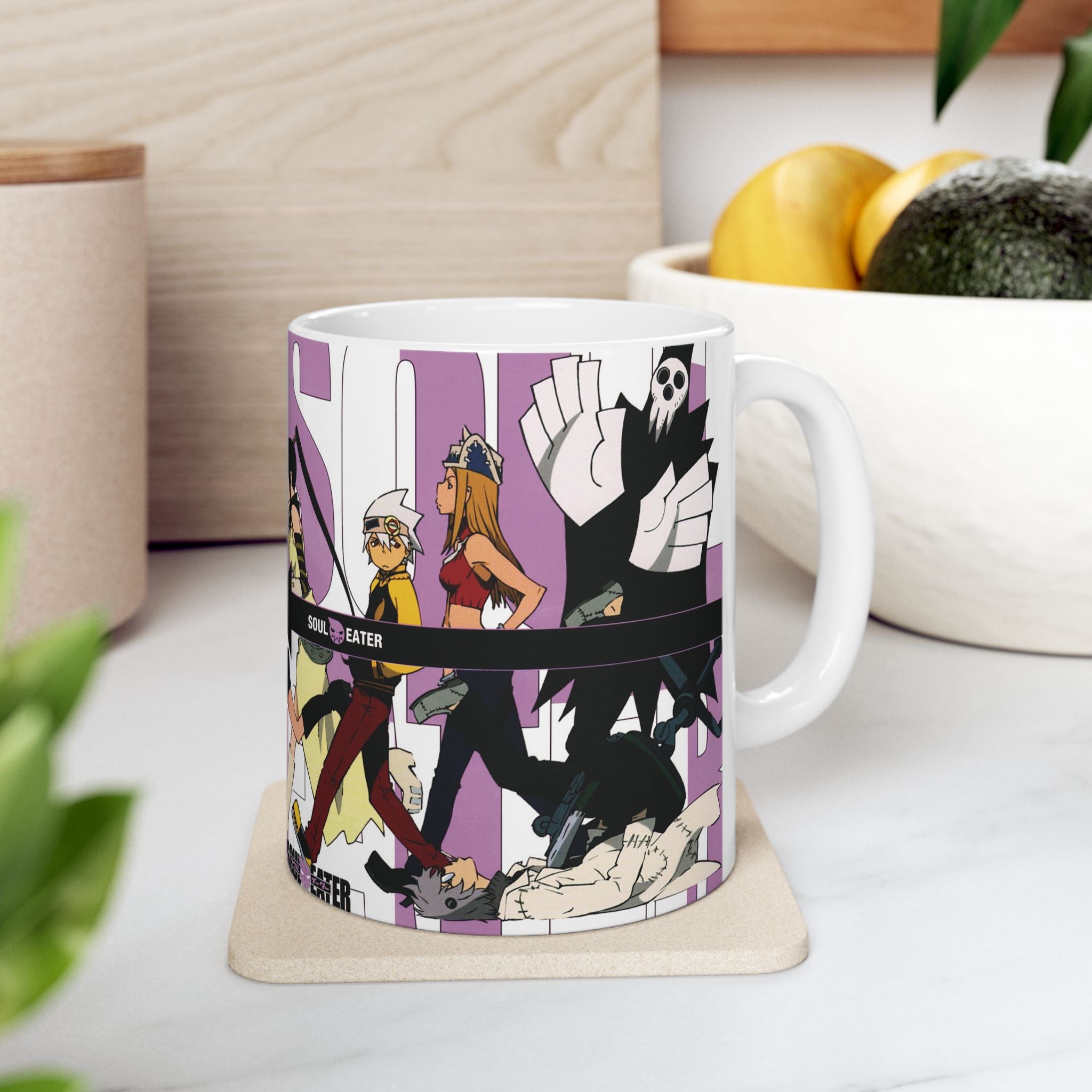 Soul Eater Character Collage Ceramic Mug (11oz, 15oz)