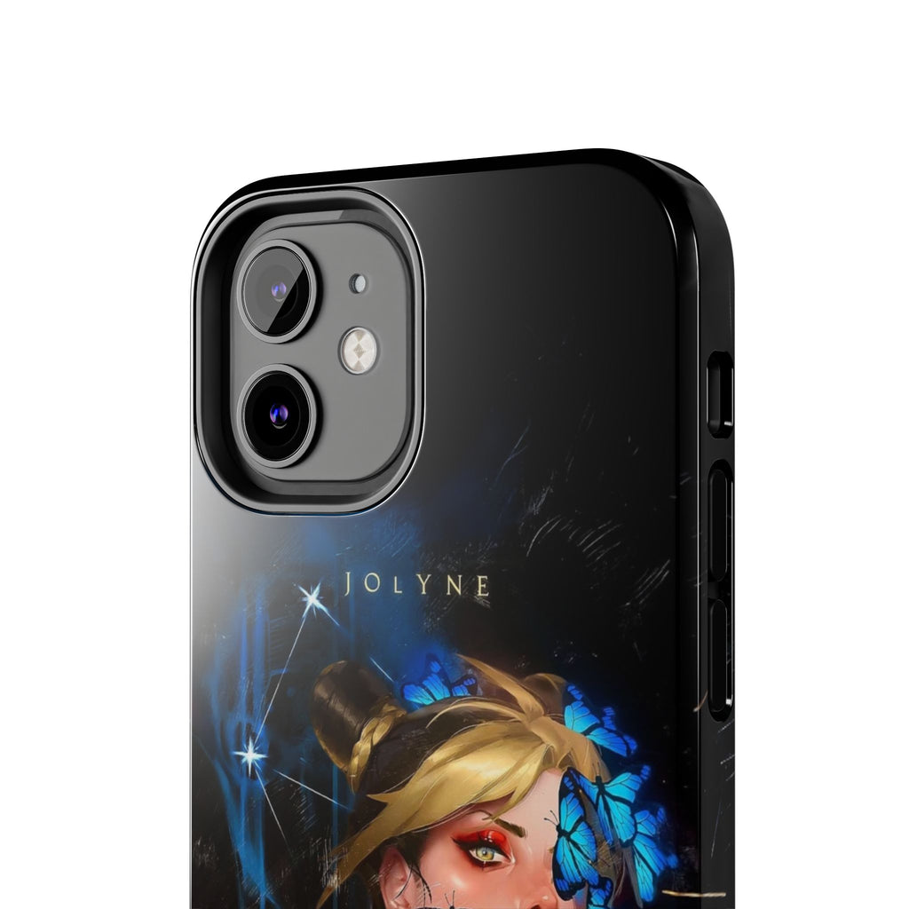 Vibrant Artistic Phone Case, Tough Phone Case for Artists, Unique Phone Cover for Gift, Anime Phone Case for Occasions