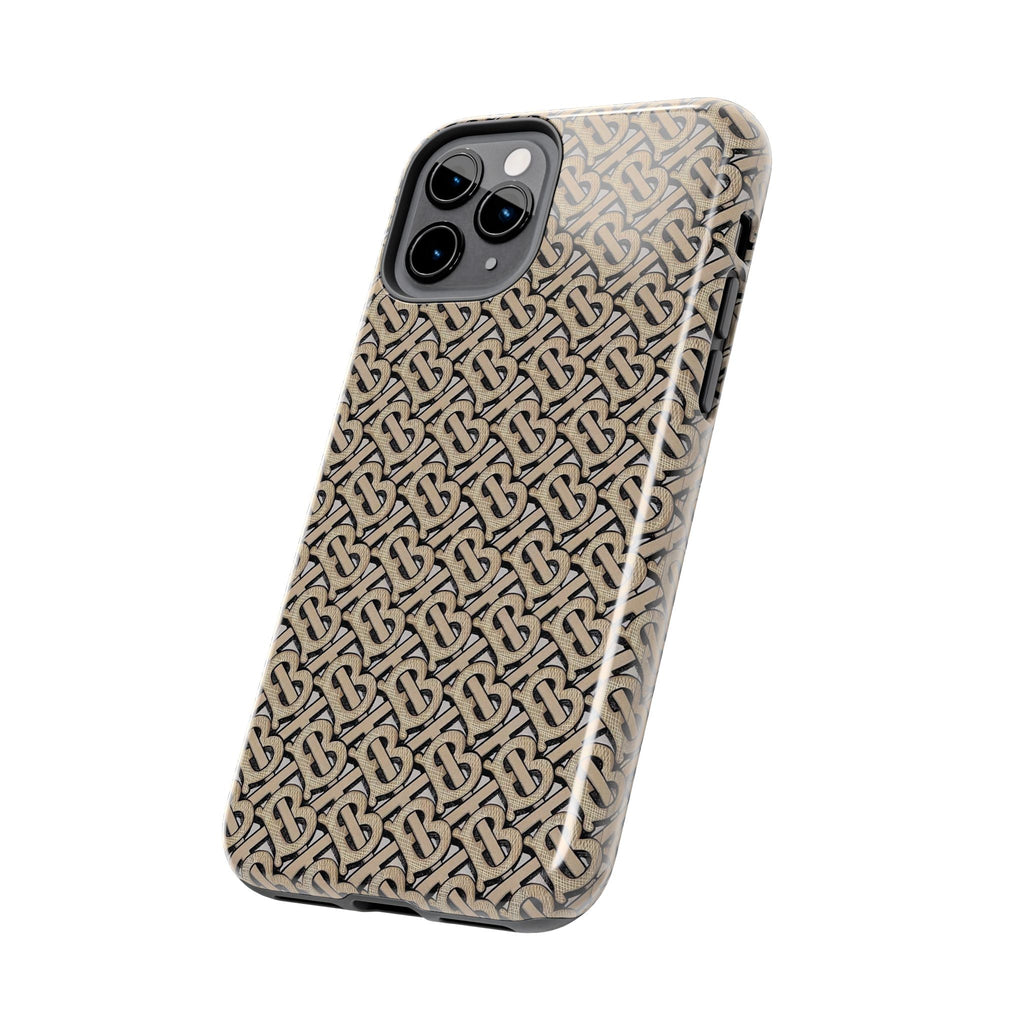 Elegant Interwoven Pattern Tough Phone Cases, Stylish Phone Covers, Durable Cases for Everyday Adventures, Gift for Phone Lovers