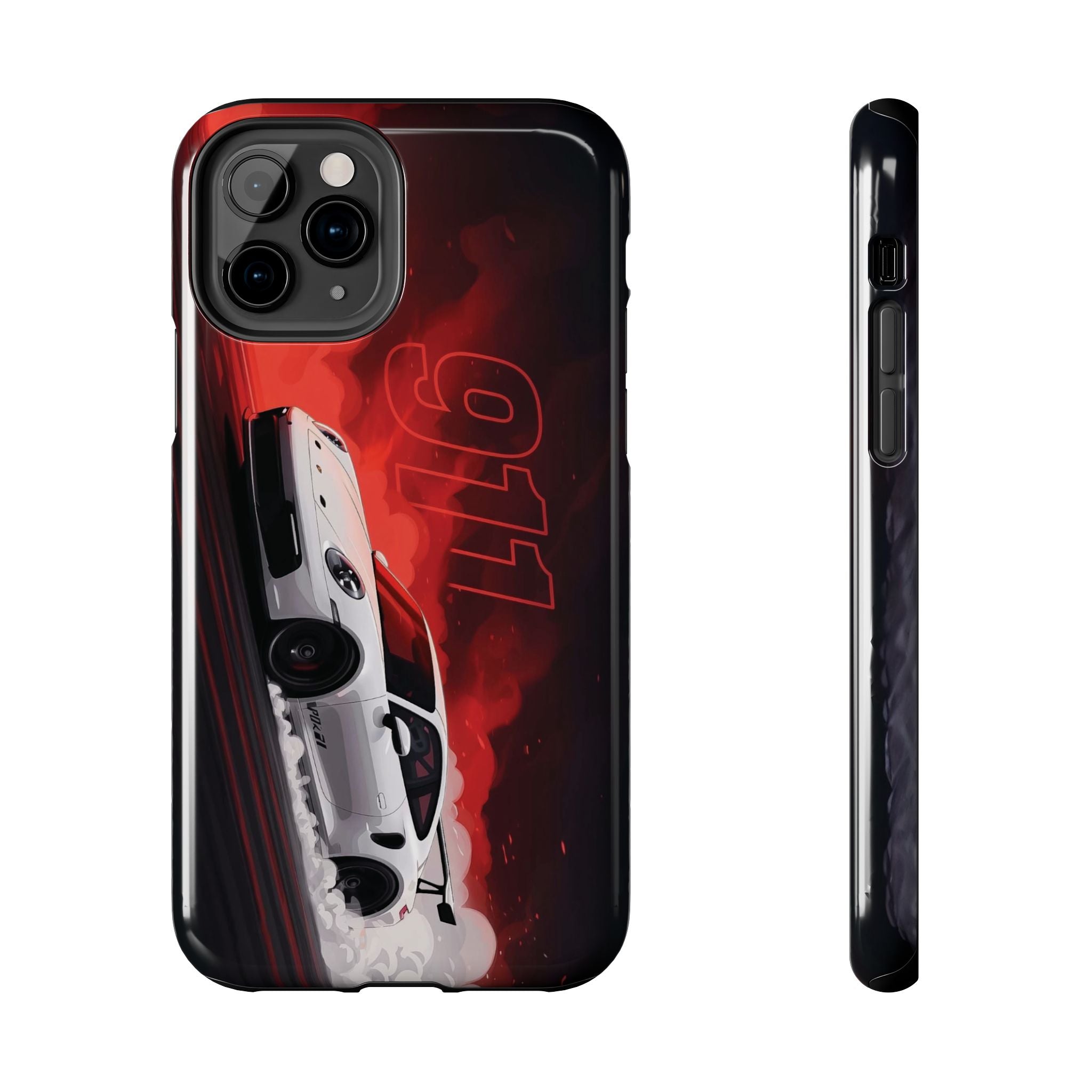 Racing-Inspired Porsche Tough Phone Case with 911 Design