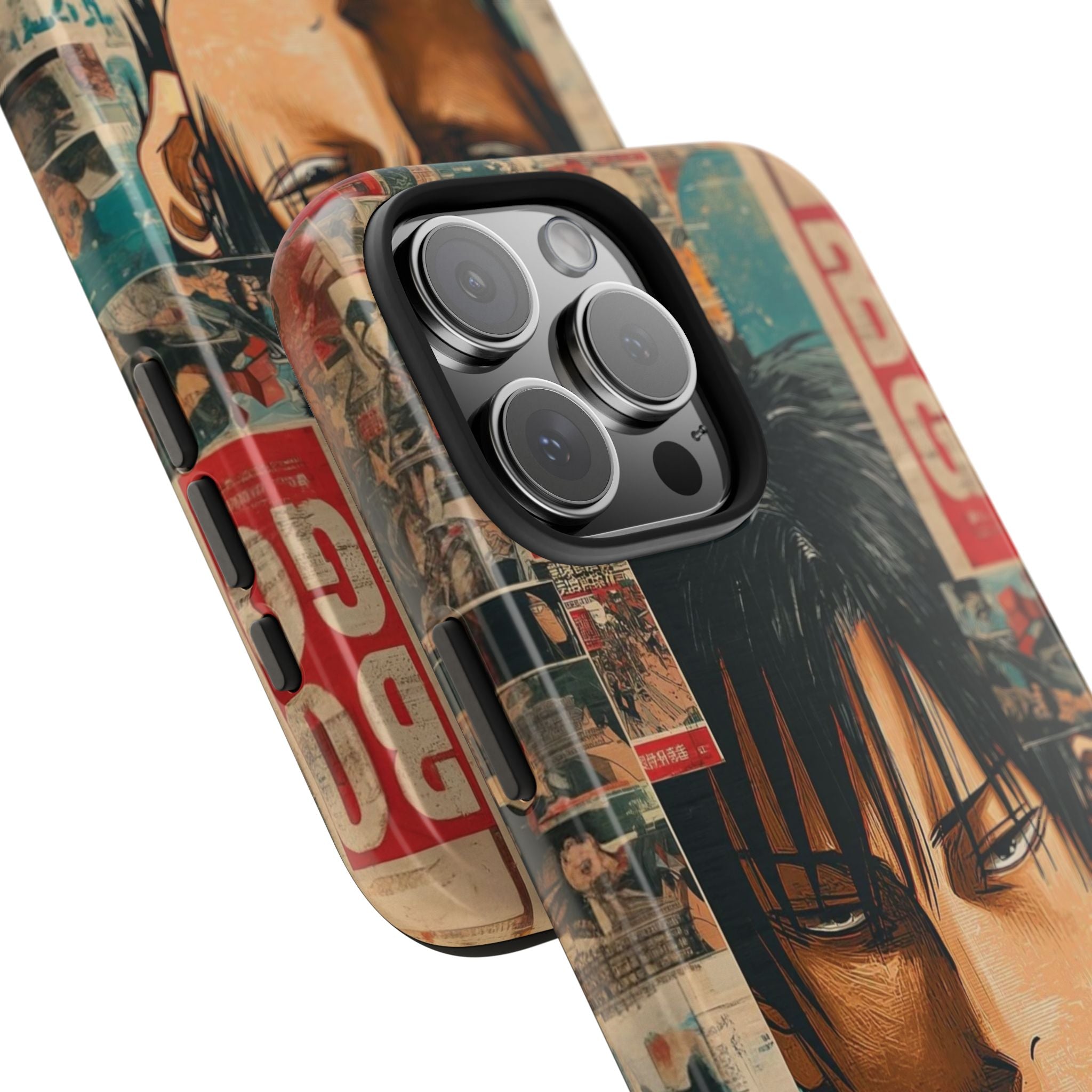 Anime-Inspired Tough Phone Case - Stylish Protection for Your Device