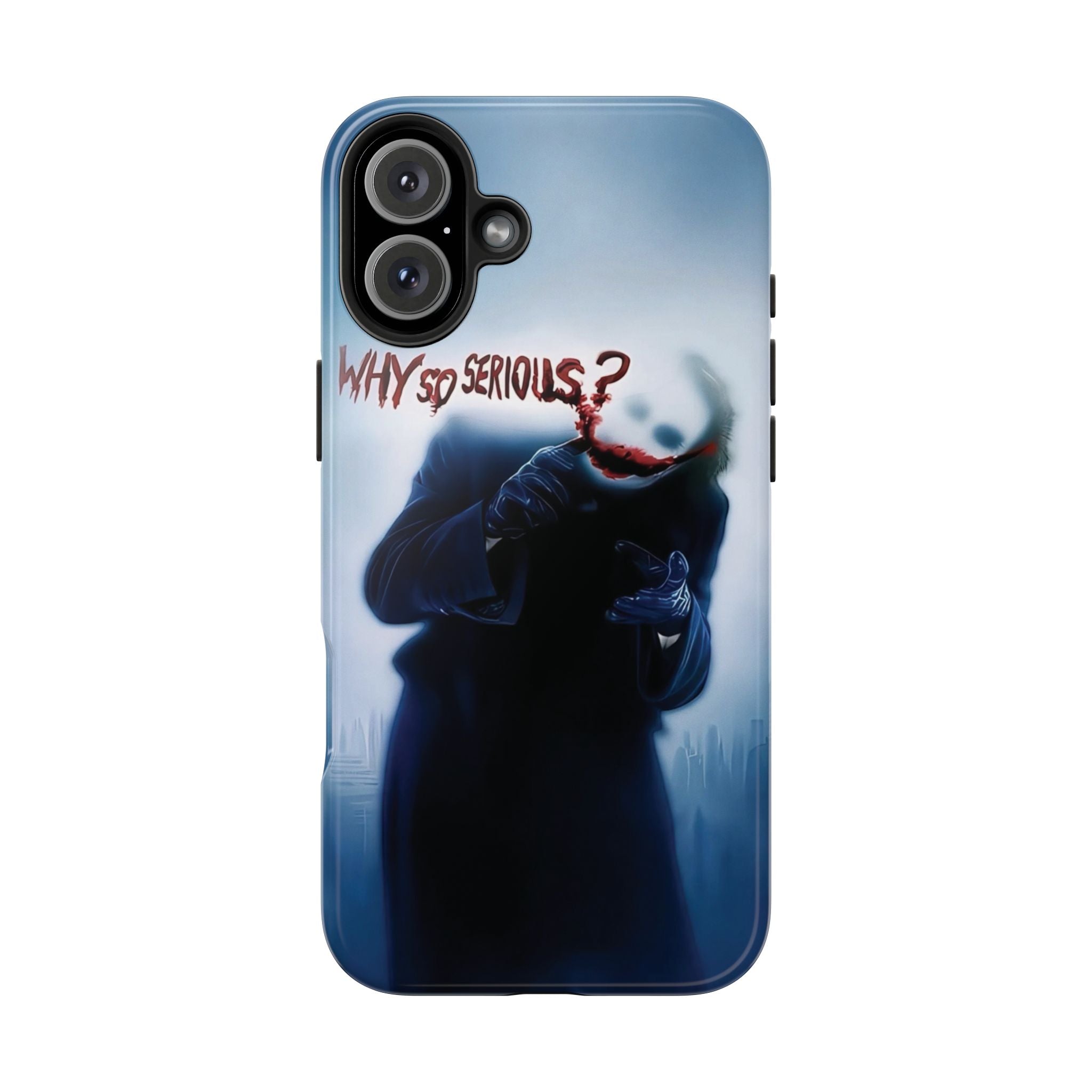 Tough Phone Cases, Dark Humor Phone Cover, Joker Inspired Case, Gifts for Movie Fans, Unique Phone Protector, Cool Accessories