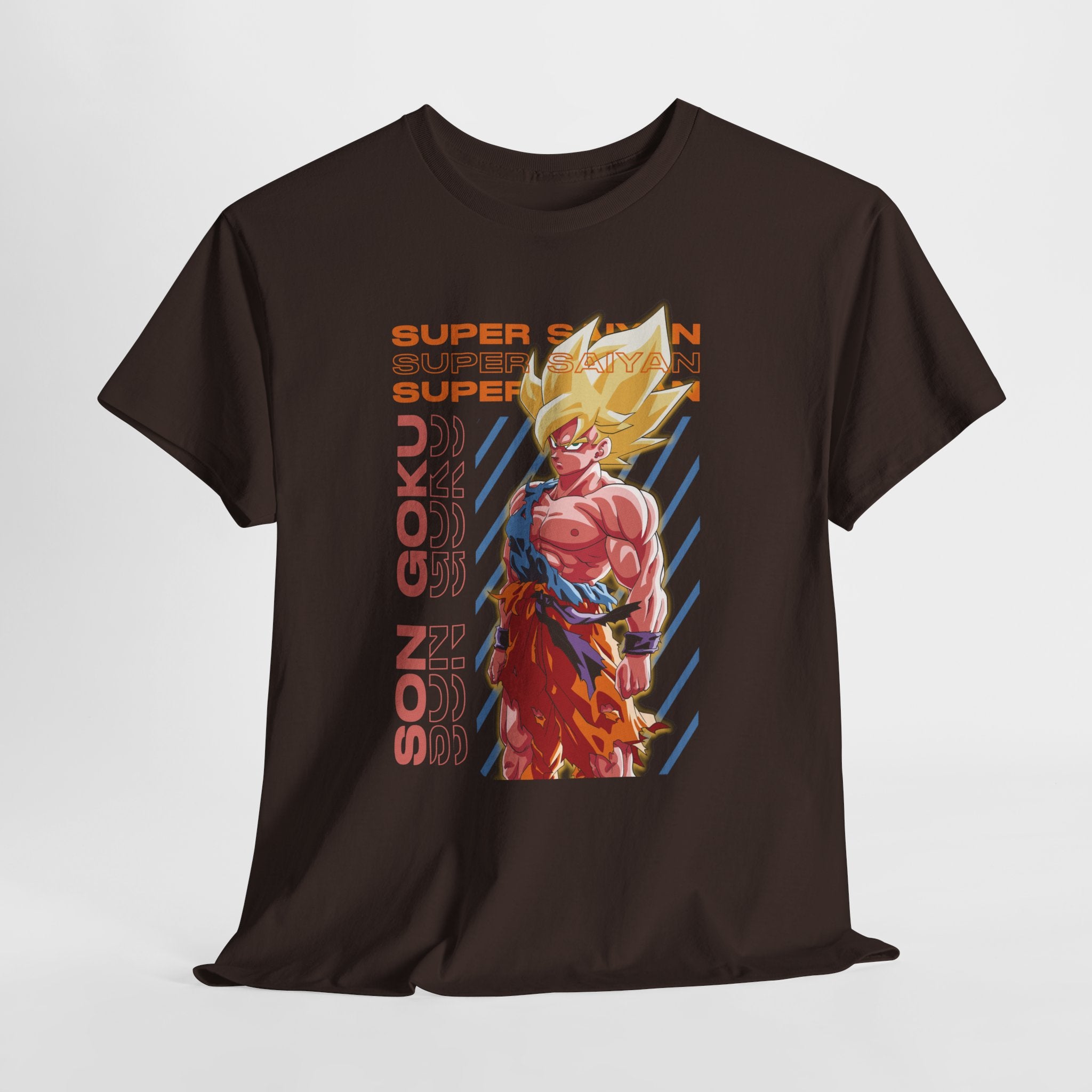 Son Goku Super Saiyan Graphic Tee — Anime Dragon Ball Z Shirt